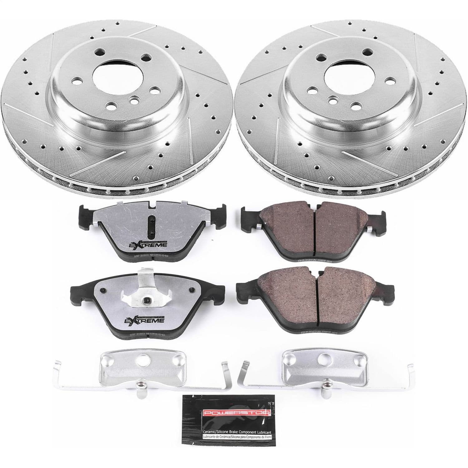 Power Stop - K6020-26 - Front - Disc Brake Pad and Rotor Kit image 1