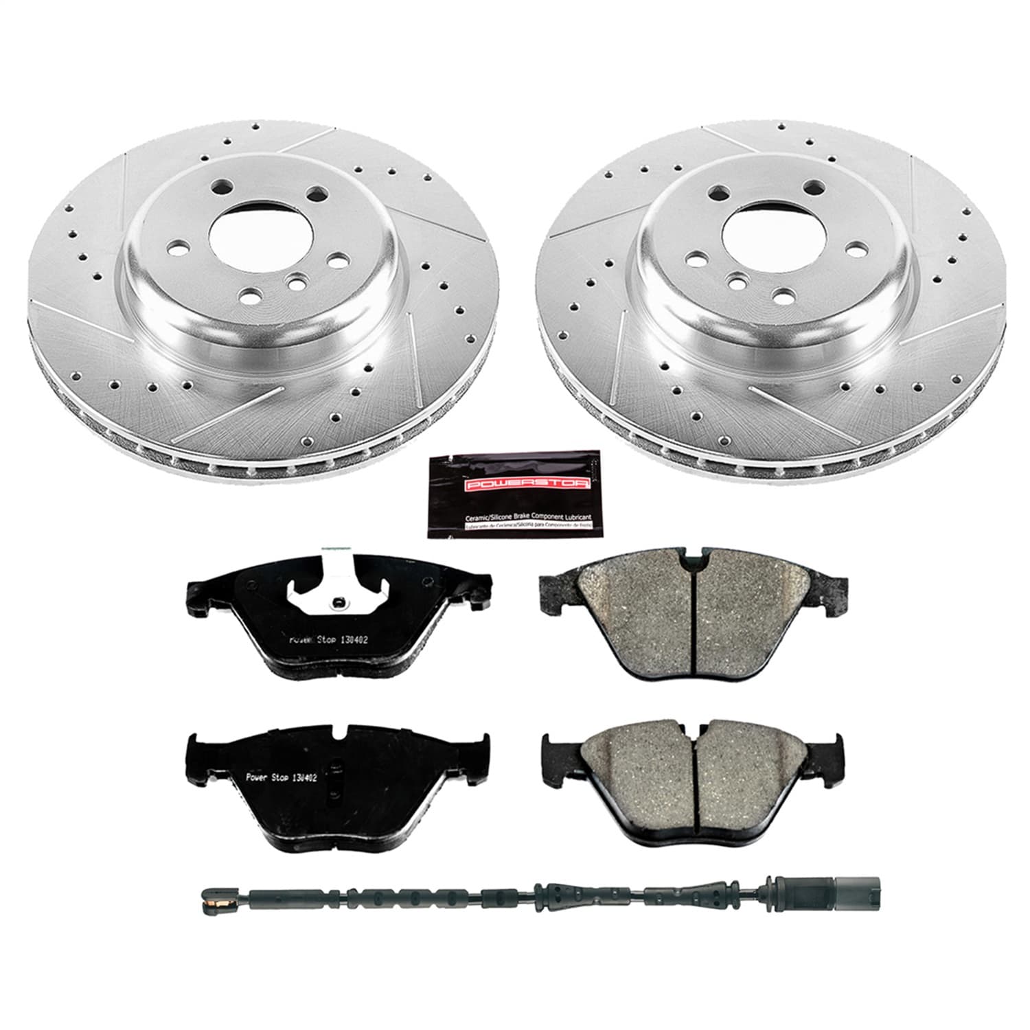 Power Stop - K6020 - Front - Disc Brake Pad and Rotor Kit image 1