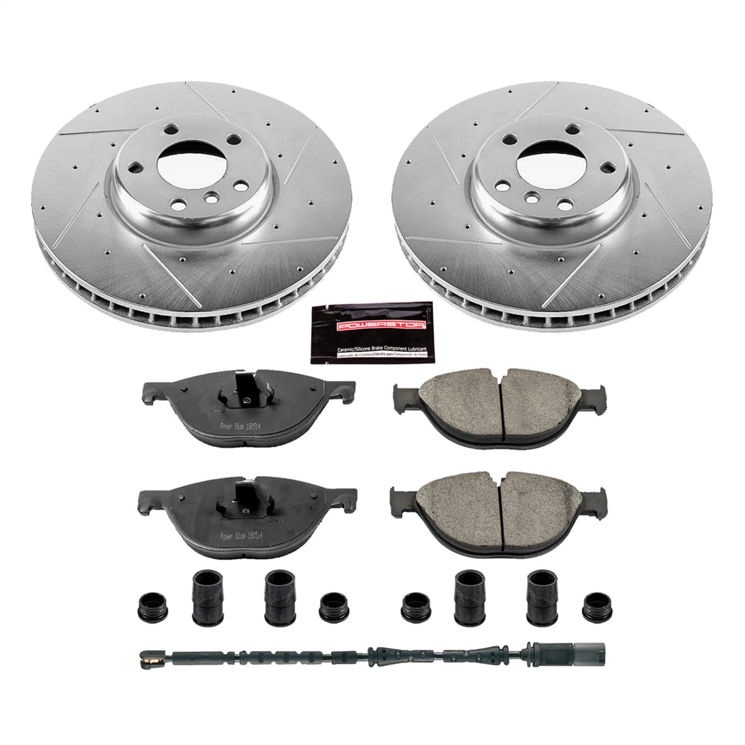 Power Stop - K6026 - Front - Disc Brake Pad and Rotor Kit image 1