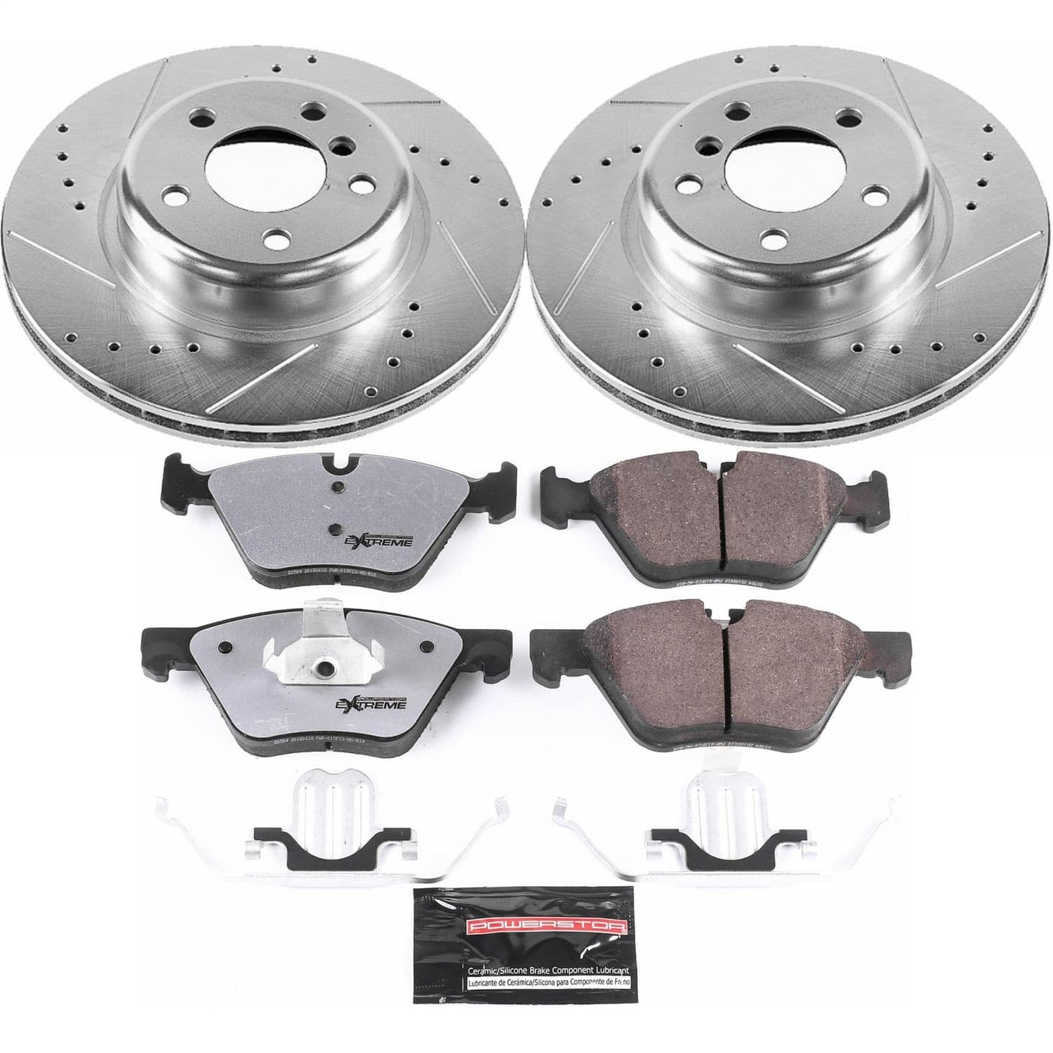 Power Stop - K6032-26 - Front - Disc Brake Pad and Rotor Kit image 1