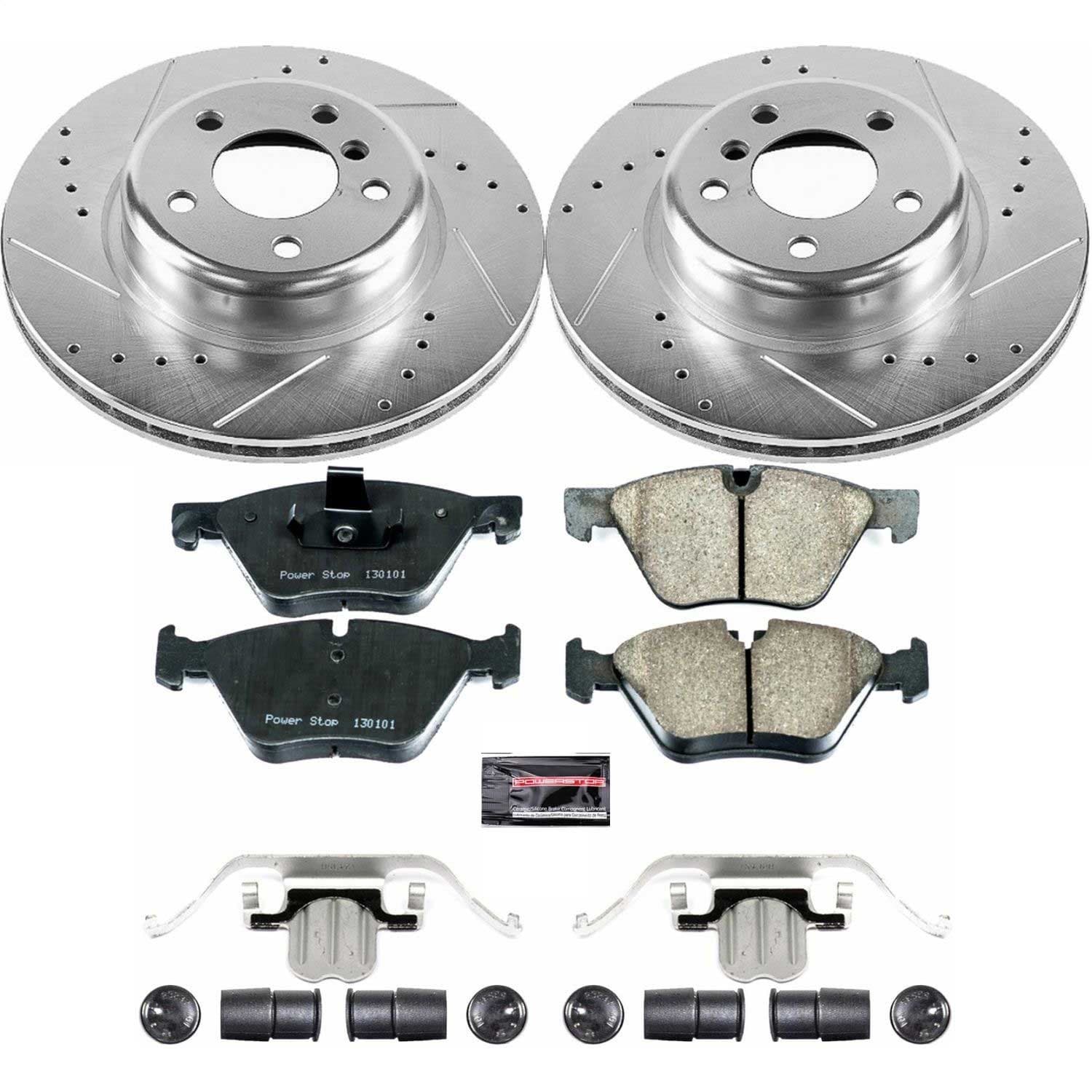 Power Stop - K6032 - Front - Disc Brake Pad and Rotor Kit image 1
