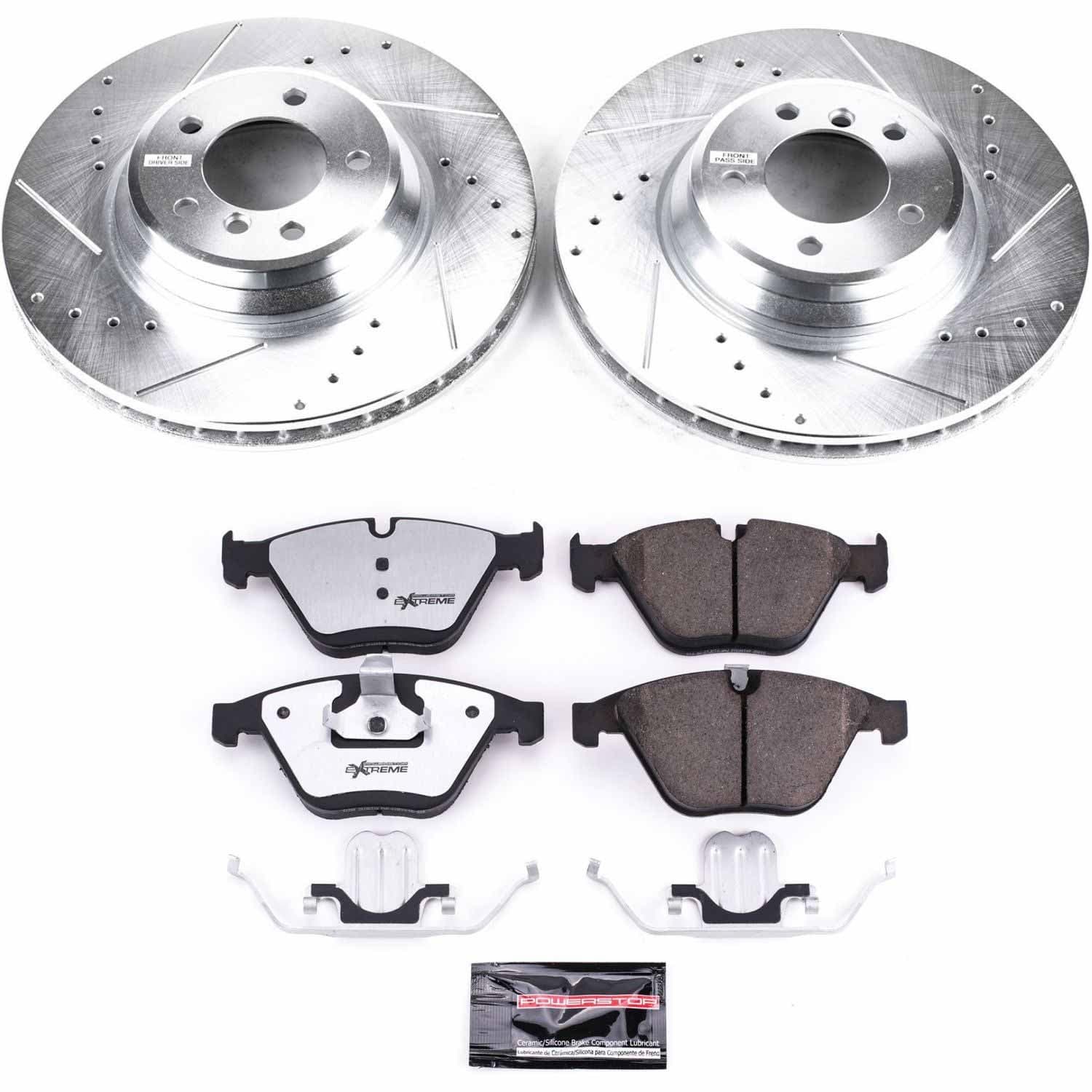 Power Stop - K6058-26 - Front - Disc Brake Pad and Rotor Kit image 1