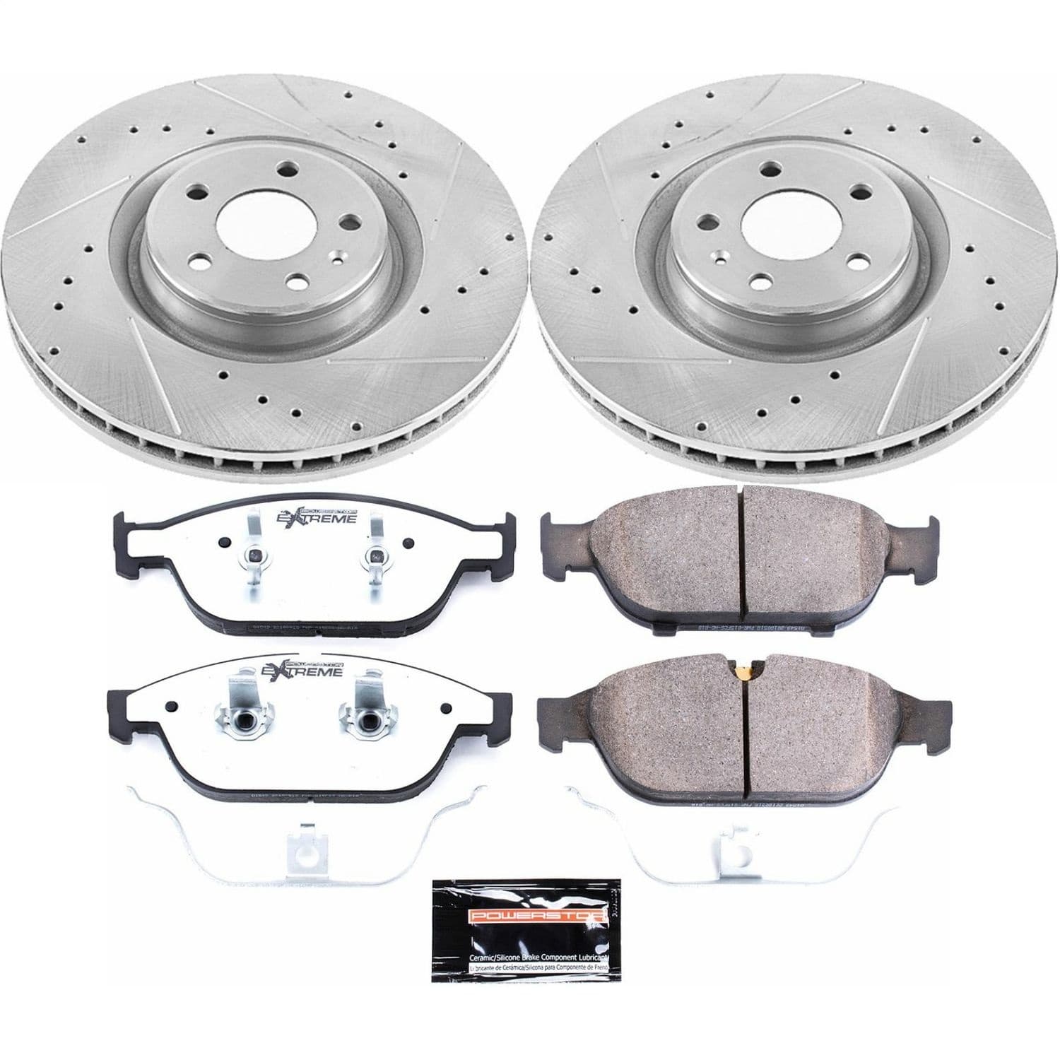 Power Stop - K6129-26 - Front - Disc Brake Pad and Rotor Kit image 1