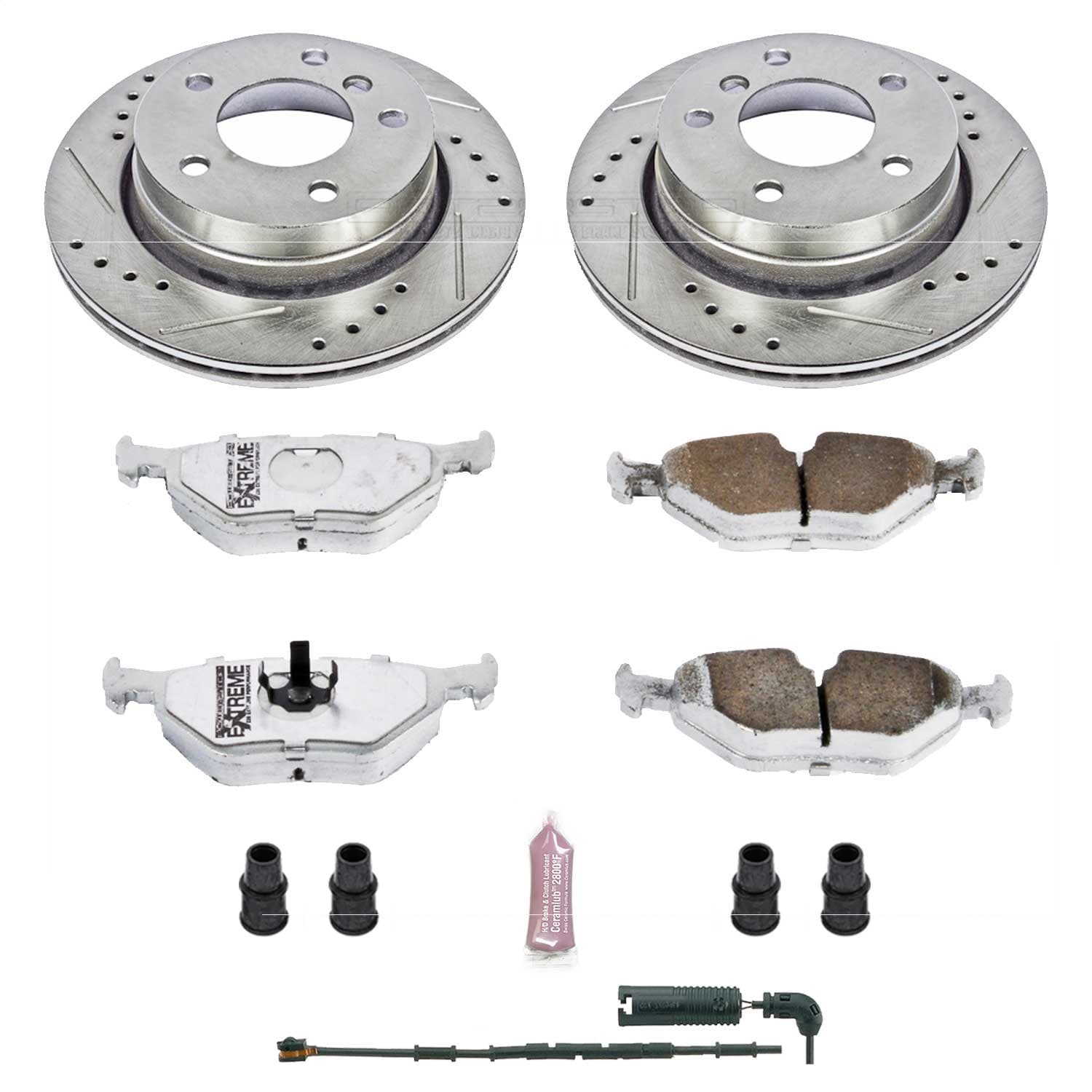 Power Stop - K613-26 - Rear - Disc Brake Pad and Rotor Kit image 1