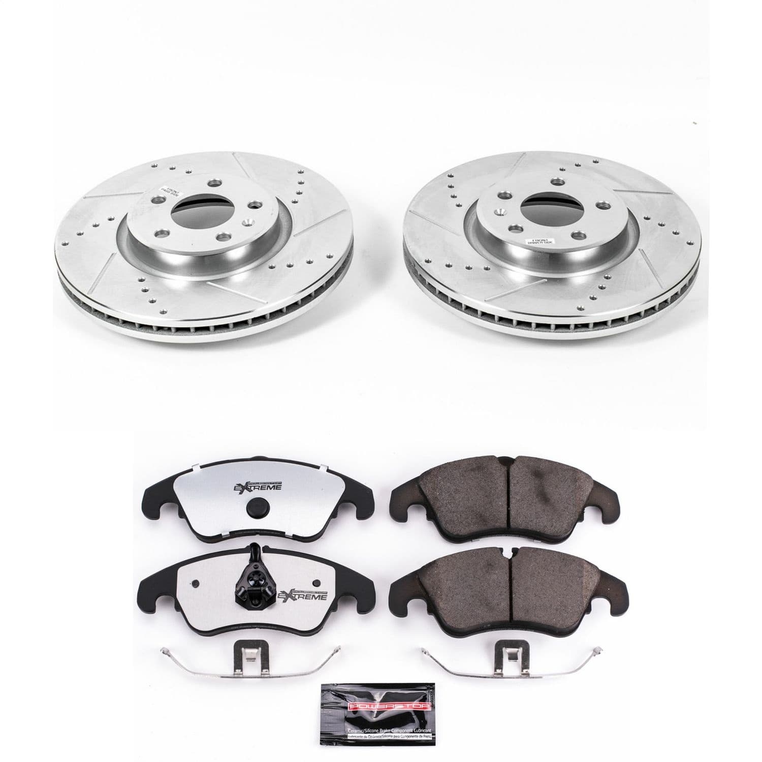 Power Stop - K6133-26 - Front - Disc Brake Pad and Rotor Kit image 1