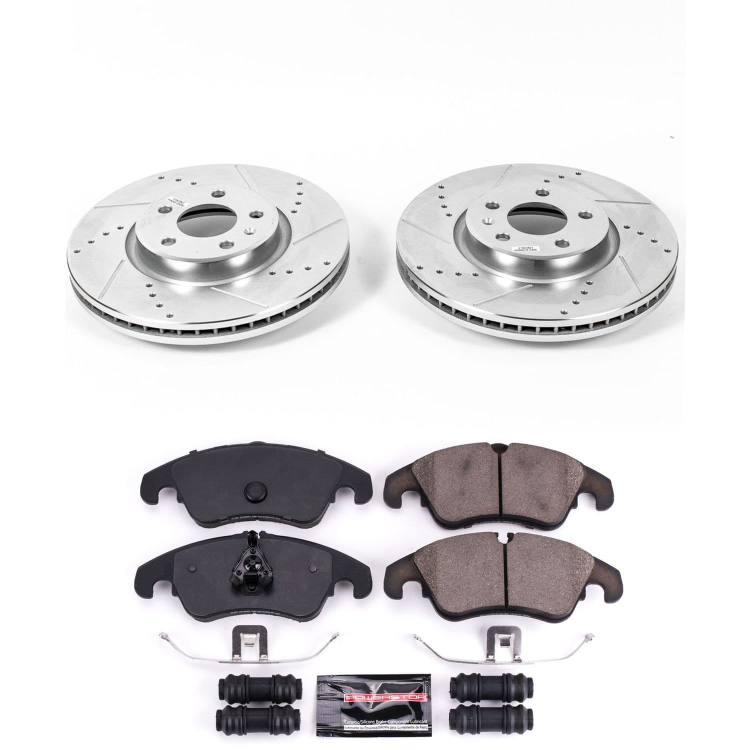 Power Stop - K6133 - Front - Disc Brake Pad and Rotor Kit image 1