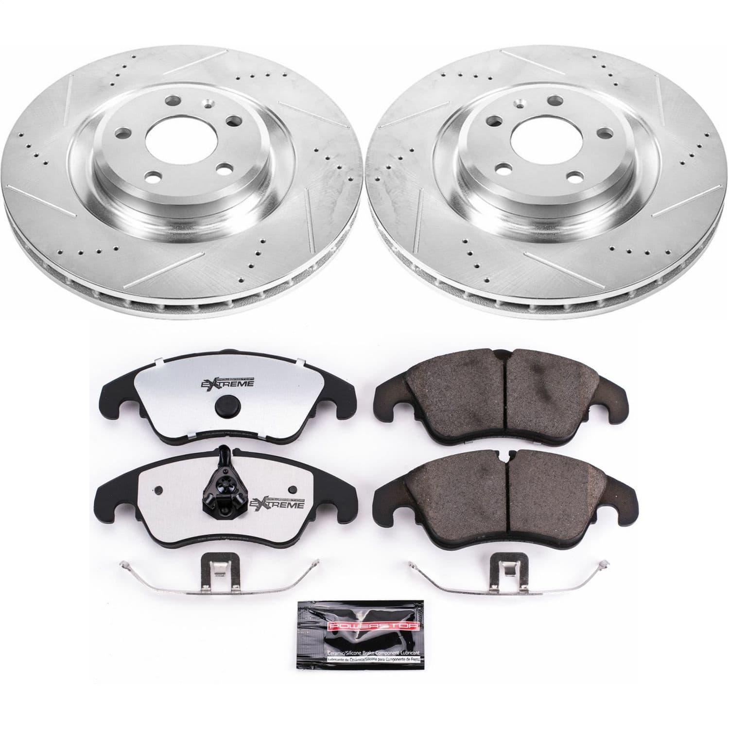 Power Stop - K6154-26 - Front - Disc Brake Pad and Rotor Kit image 1