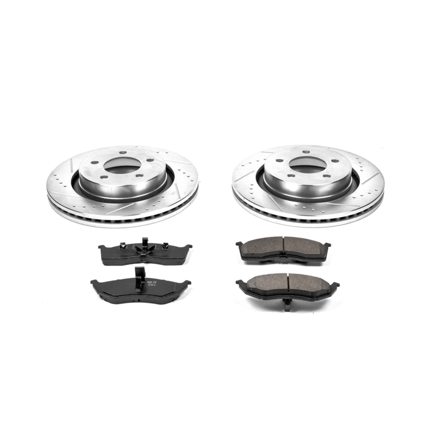 Power Stop - K6179 - Front - Disc Brake Pad and Rotor Kit image 1