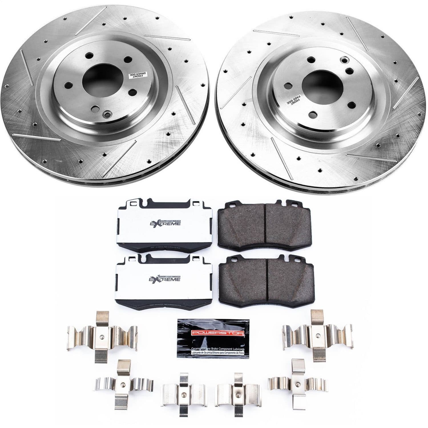 Power Stop - K6205-26 - Front - Disc Brake Pad and Rotor Kit image 1