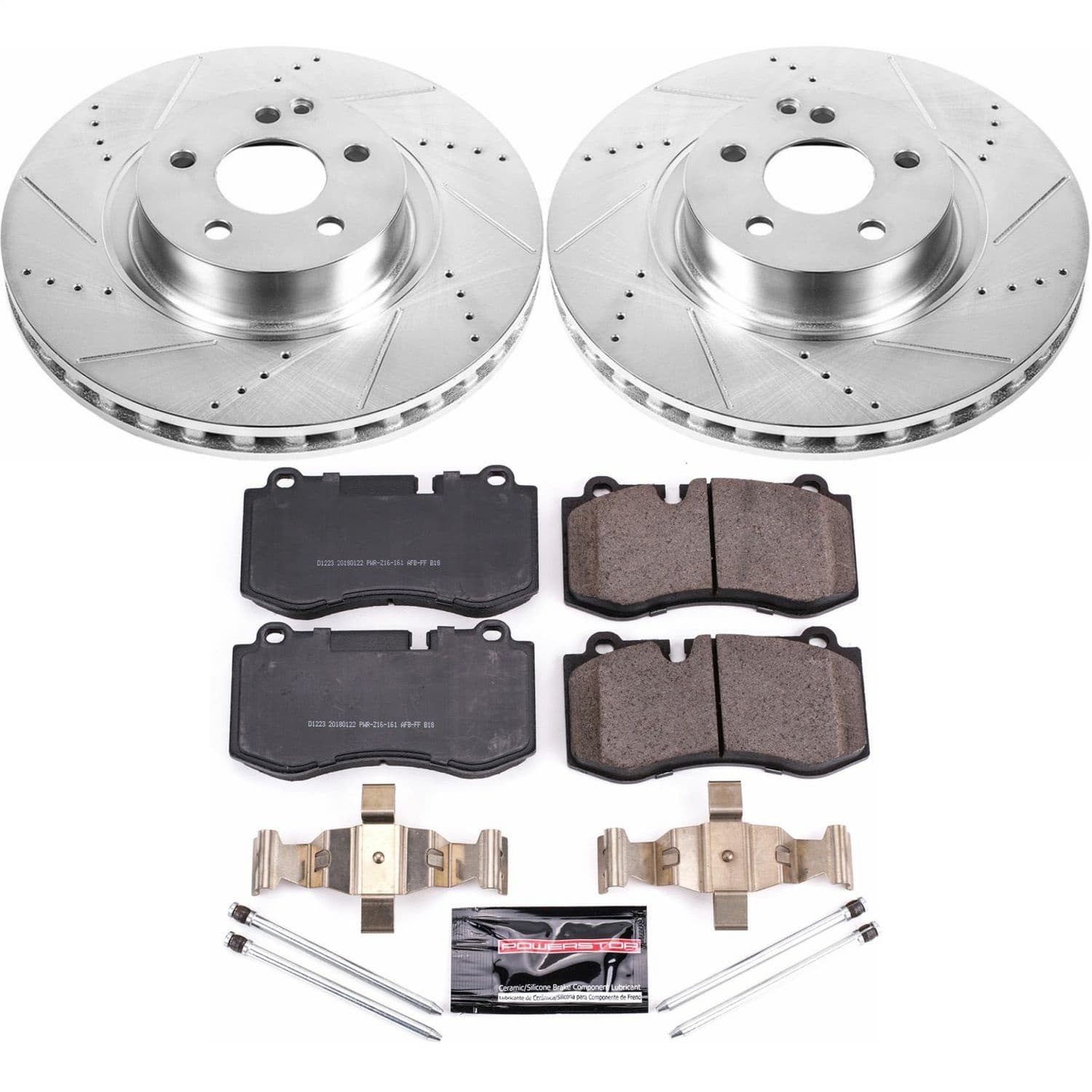 Power Stop - K6231 - Front - Disc Brake Pad and Rotor Kit image 1