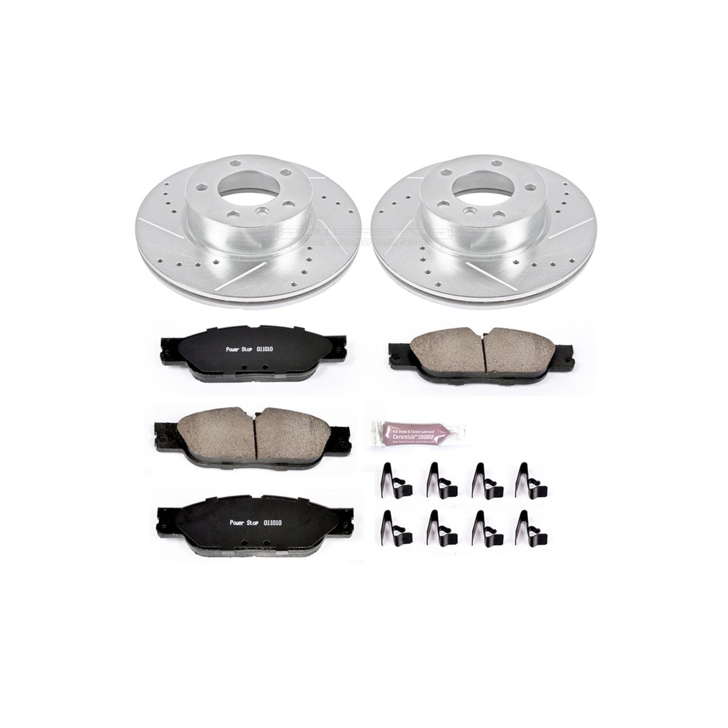 Power Stop - K6346 - Front - Disc Brake Pad and Rotor Kit image 1