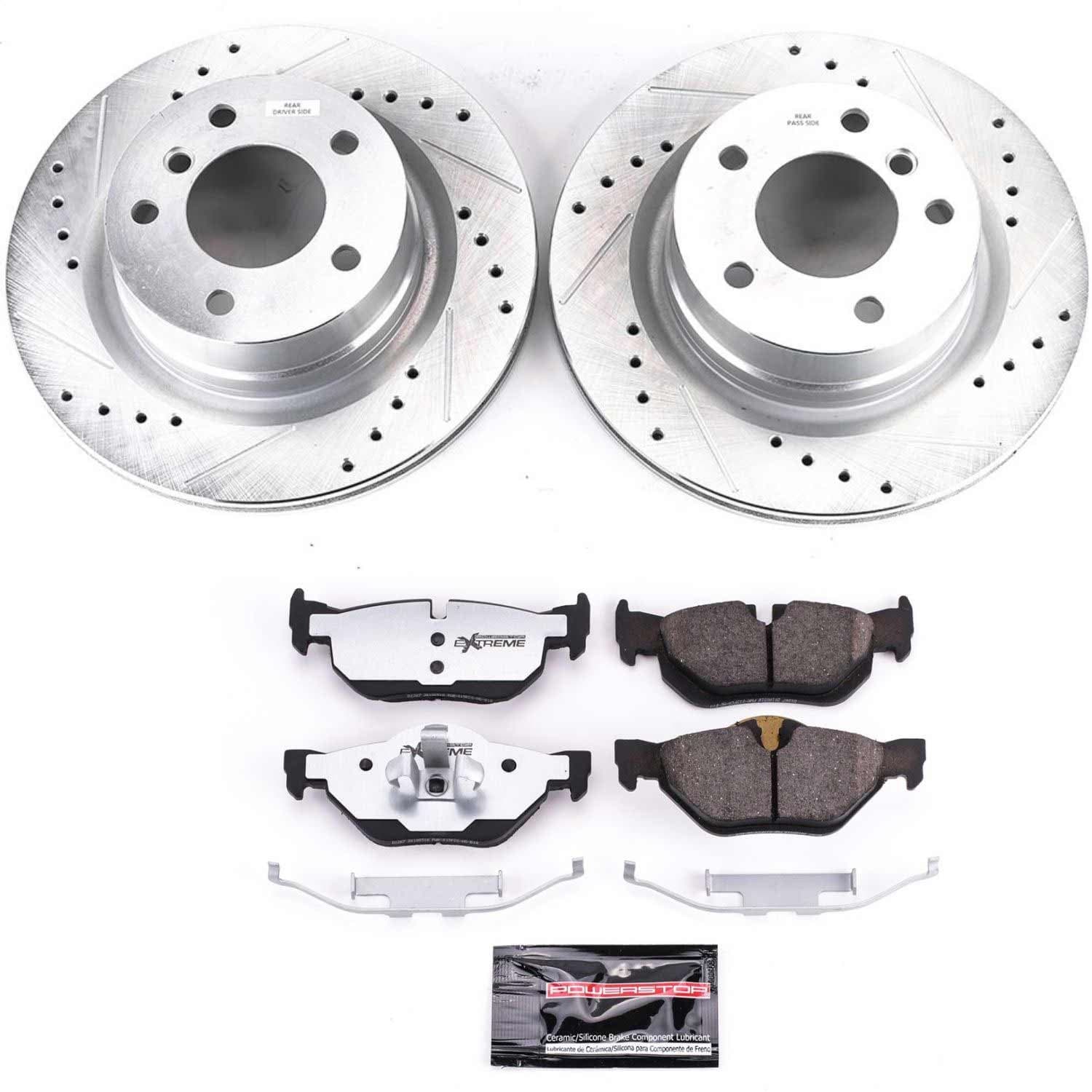 Power Stop - K6348-26 - Rear - Disc Brake Pad and Rotor Kit image 1