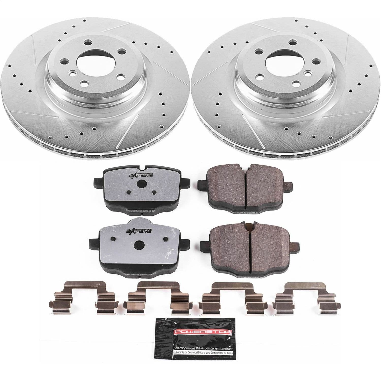 Power Stop - K6416-26 - Rear - Disc Brake Pad and Rotor Kit image 1