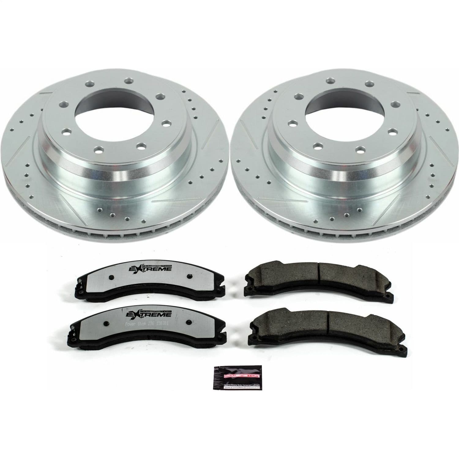 Power Stop - K6517-36 - Rear - Disc Brake Pad and Rotor Kit image 1