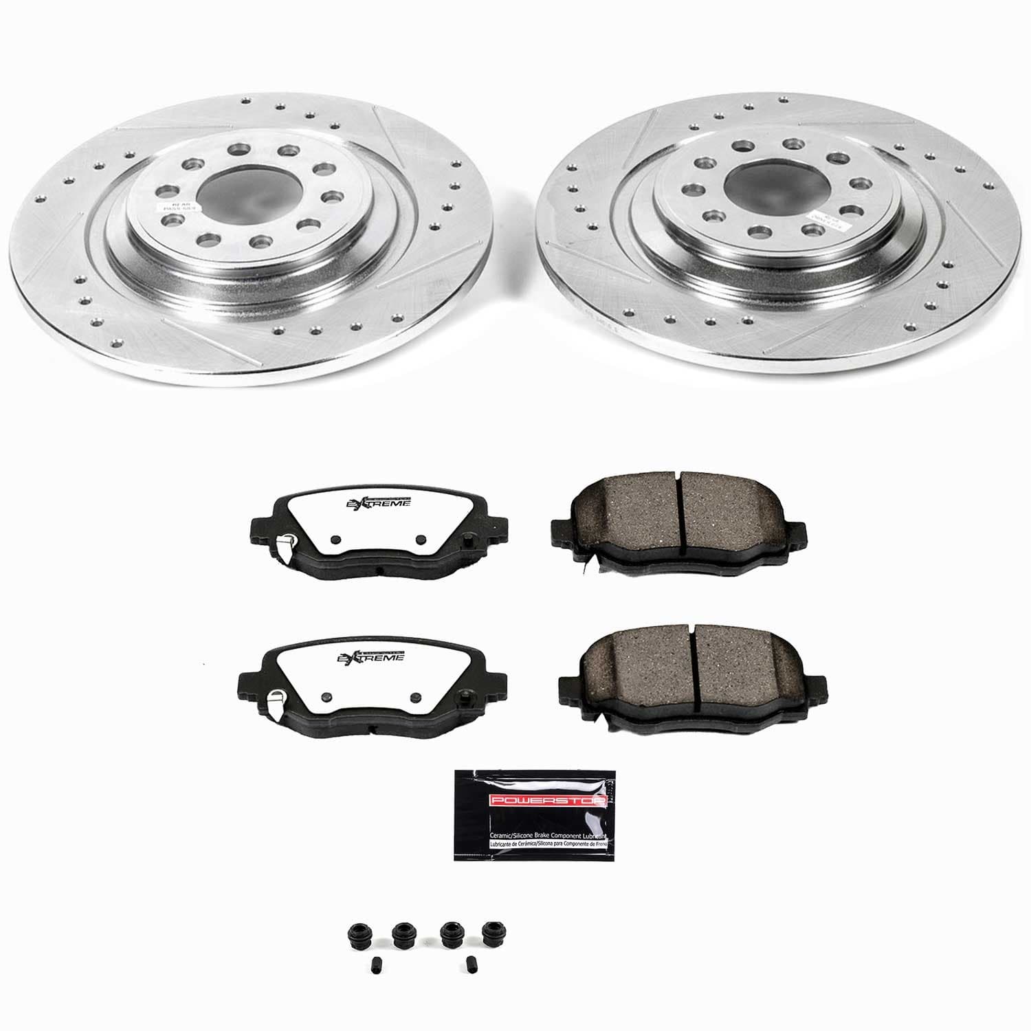 Power Stop - K6542-36 - Rear - Disc Brake Pad and Rotor Kit image 1