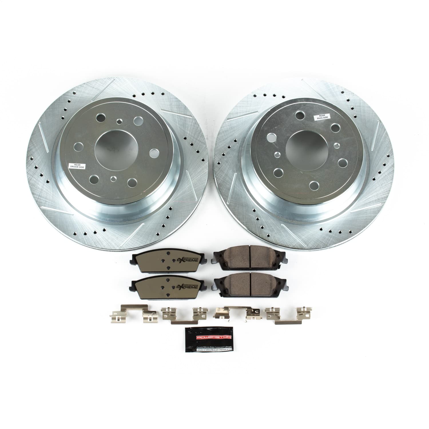 Power Stop - K6562-36 - Rear - Disc Brake Pad and Rotor Kit image 3