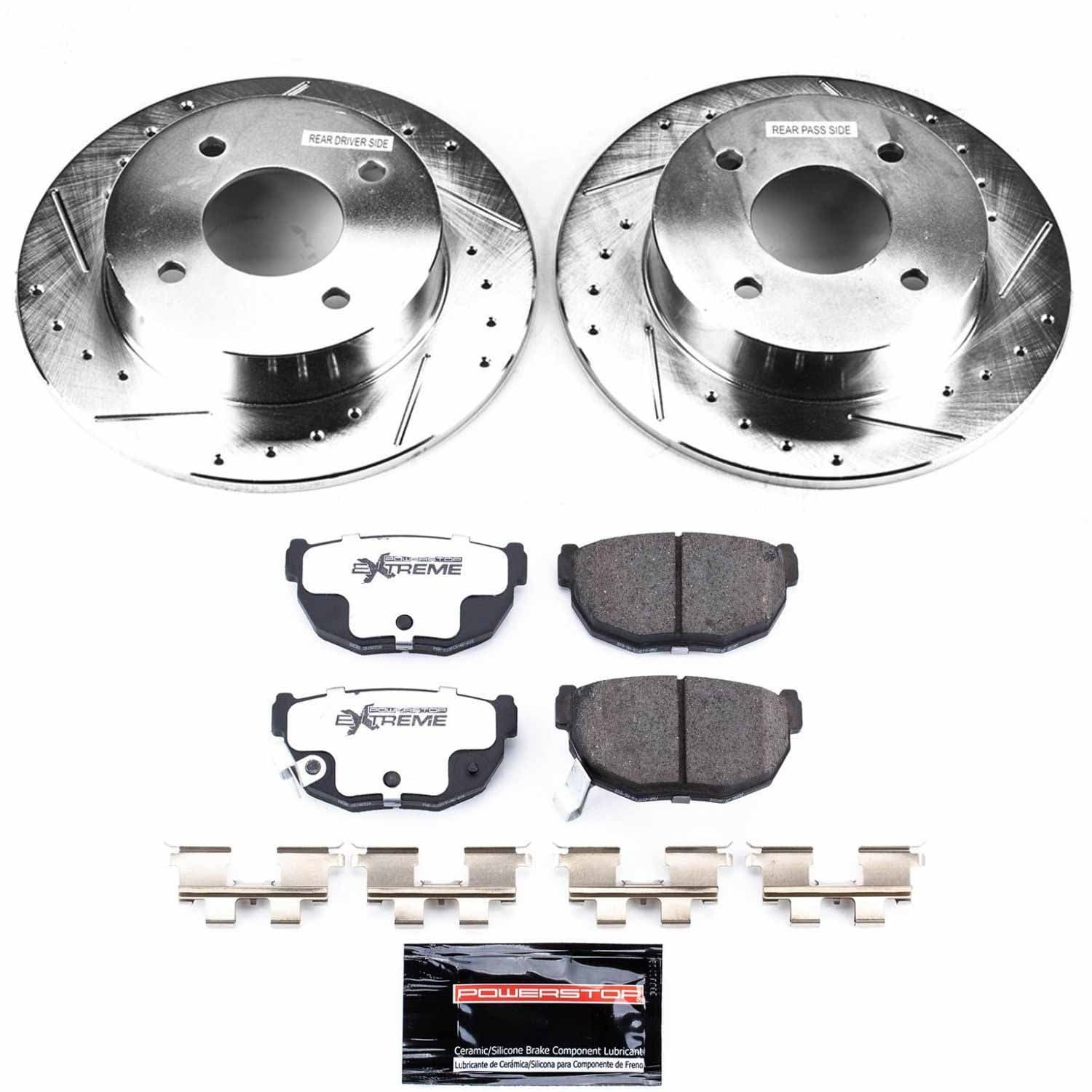 Power Stop - K659-26 - Rear - Disc Brake Pad and Rotor Kit image 1