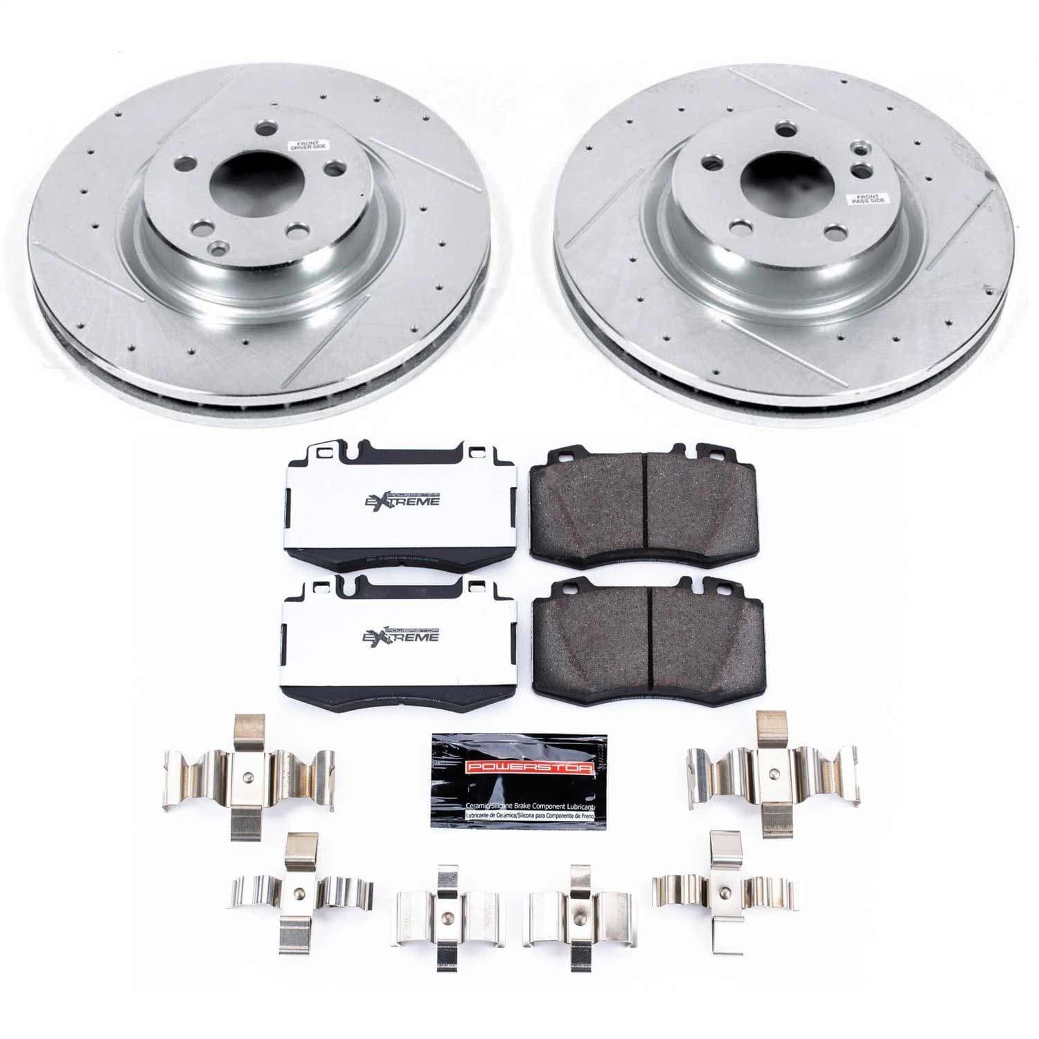 Power Stop - K6597-26 - Front - Disc Brake Pad and Rotor Kit image 1