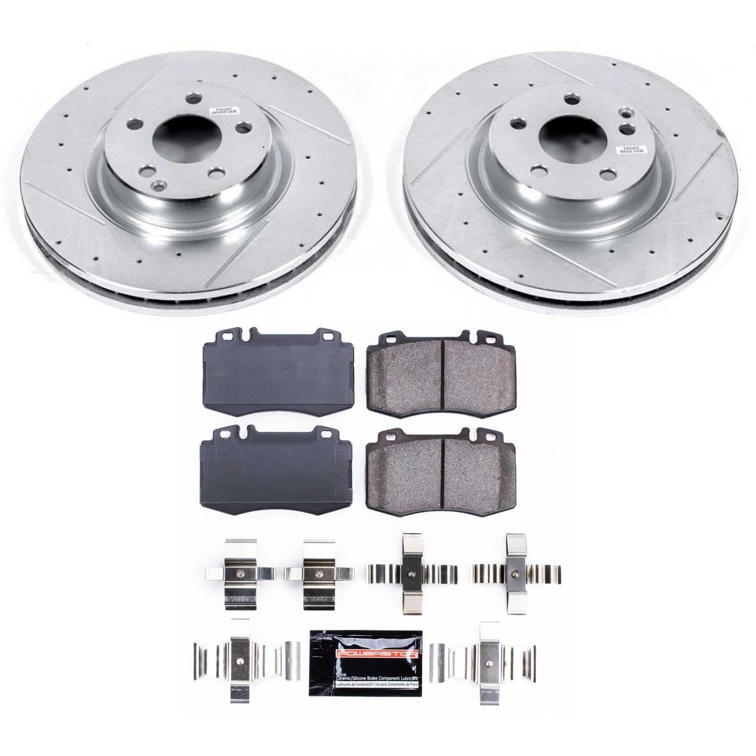 Power Stop - K6597 - Front - Disc Brake Pad and Rotor Kit image 1