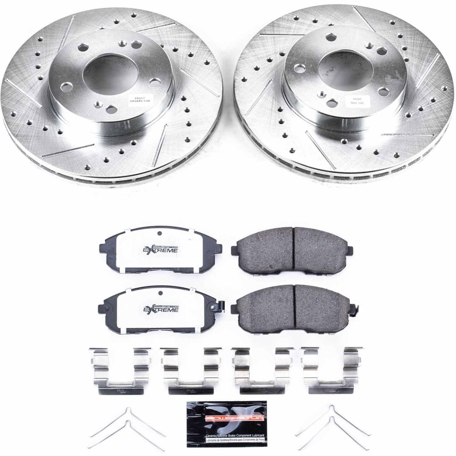 Power Stop - K660-26 - Front - Disc Brake Pad and Rotor Kit image 1