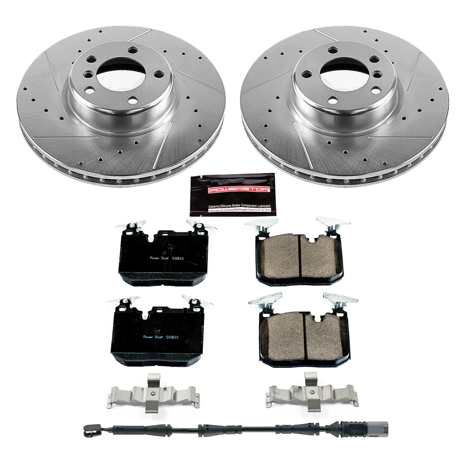 Power Stop - K6653 - Front - Disc Brake Pad and Rotor Kit image 1