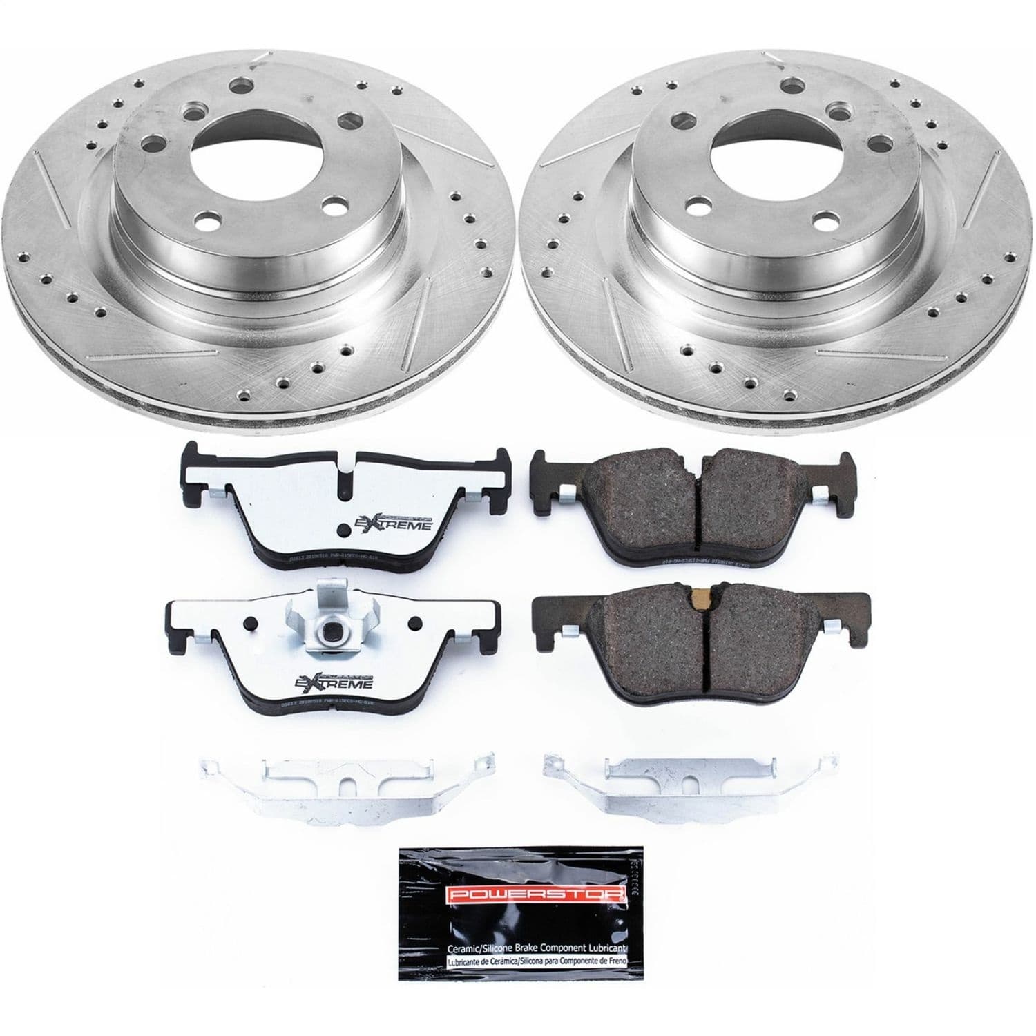 Power Stop - K6656-26 - Rear - Disc Brake Pad and Rotor Kit image 1
