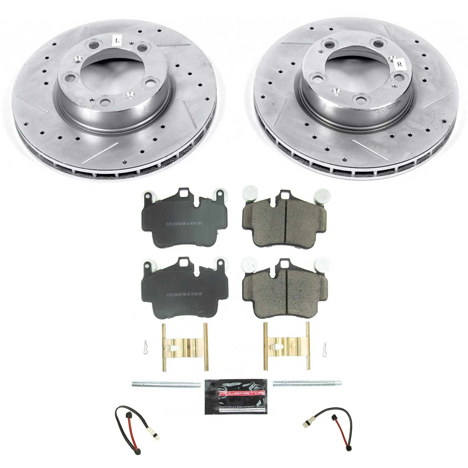Power Stop - K6731 - Front - Disc Brake Pad and Rotor Kit image 1