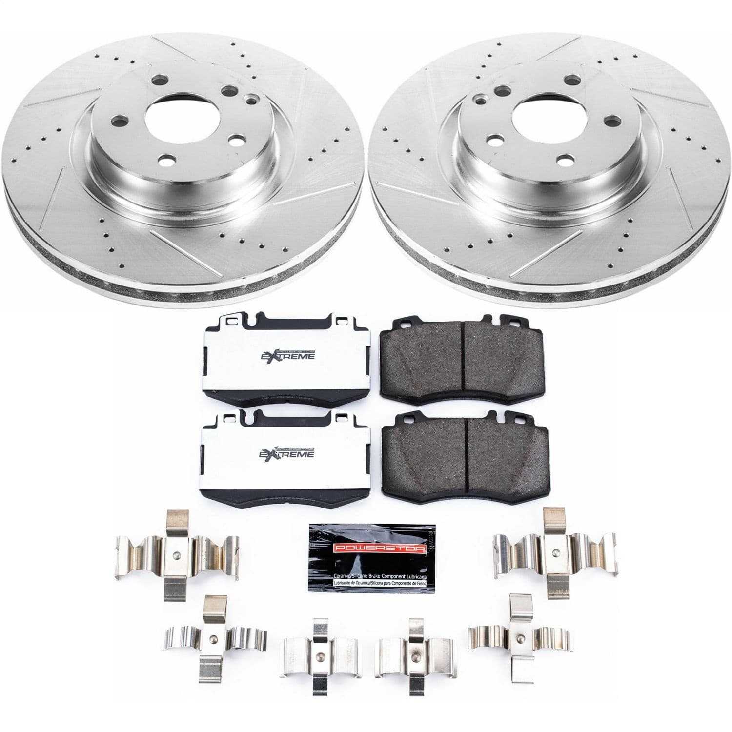 Power Stop - K6752-26 - Front - Disc Brake Pad and Rotor Kit image 1