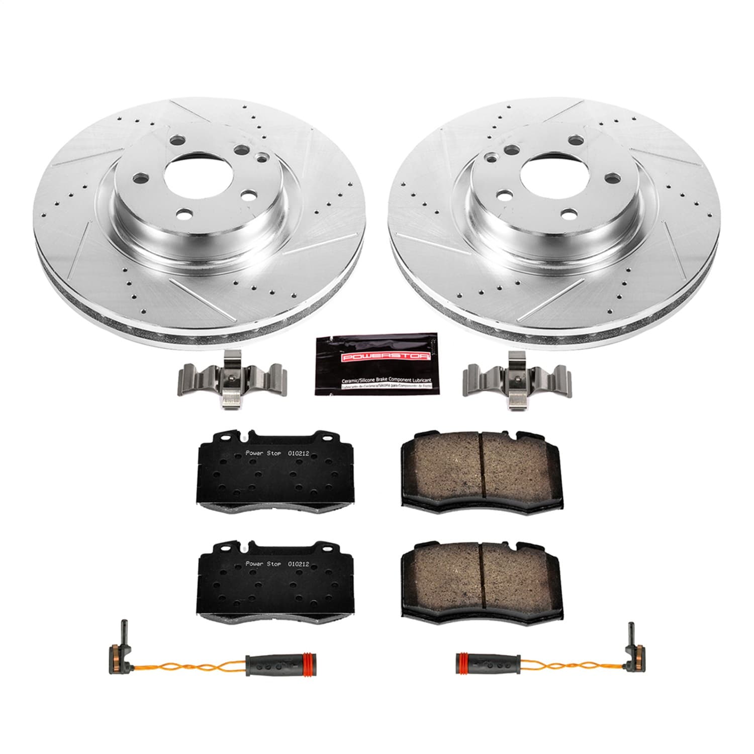 Power Stop - K6752 - Front - Disc Brake Pad and Rotor Kit image 1