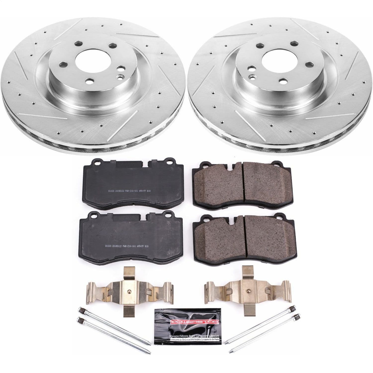 Power Stop - K6755 - Front - Disc Brake Pad and Rotor Kit image 1