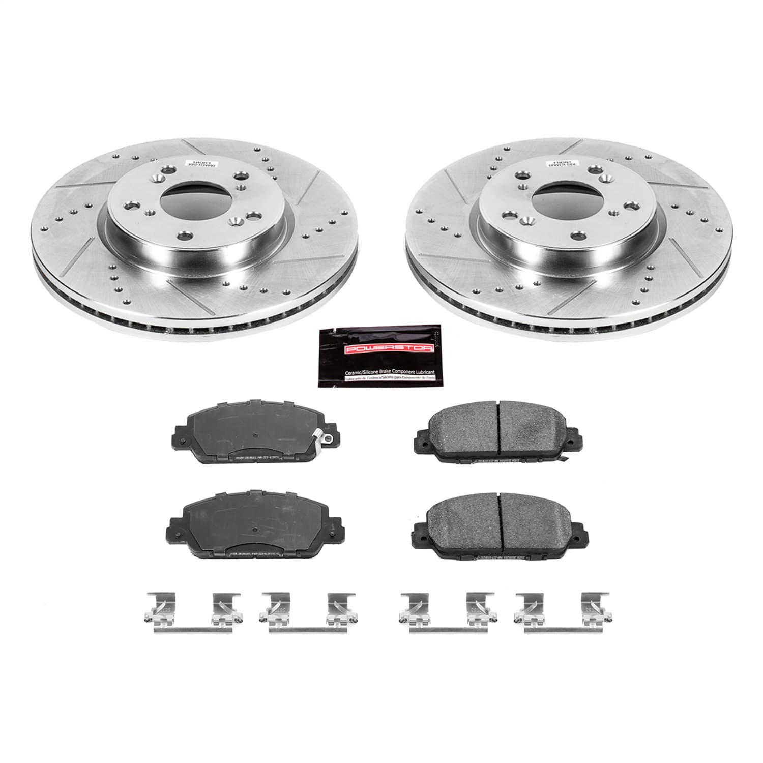 Power Stop - K6777 - Front - Disc Brake Pad and Rotor Kit image 1