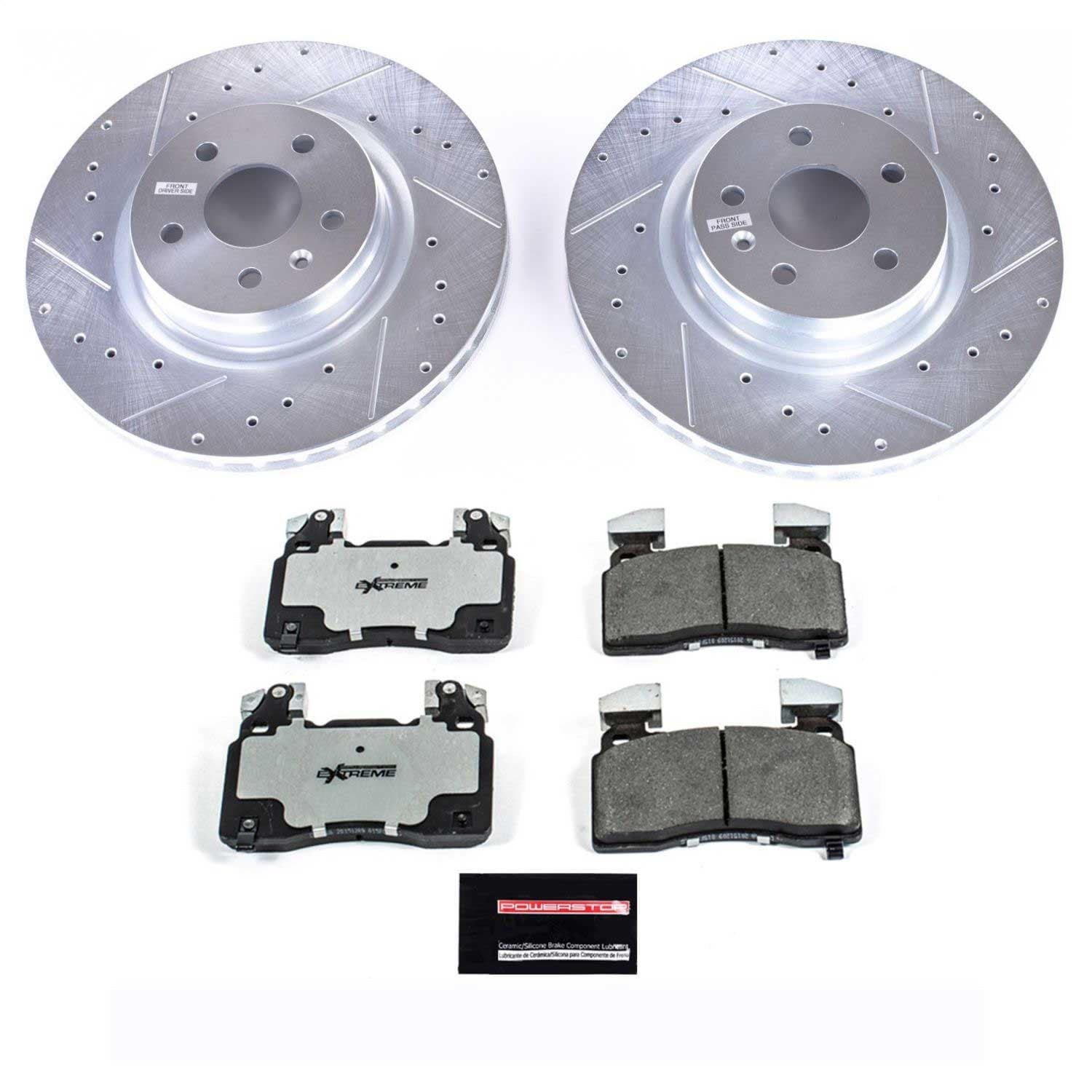 Power Stop - K6798-26 - Front - Disc Brake Pad and Rotor Kit image 1