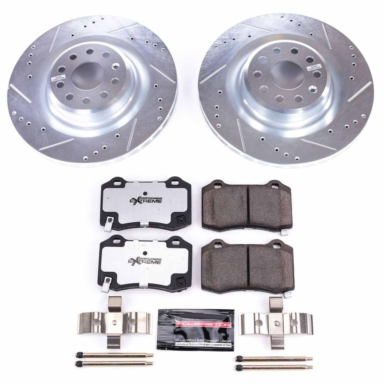 Power Stop - K6799-26 - Rear - Disc Brake Pad and Rotor Kit image 1