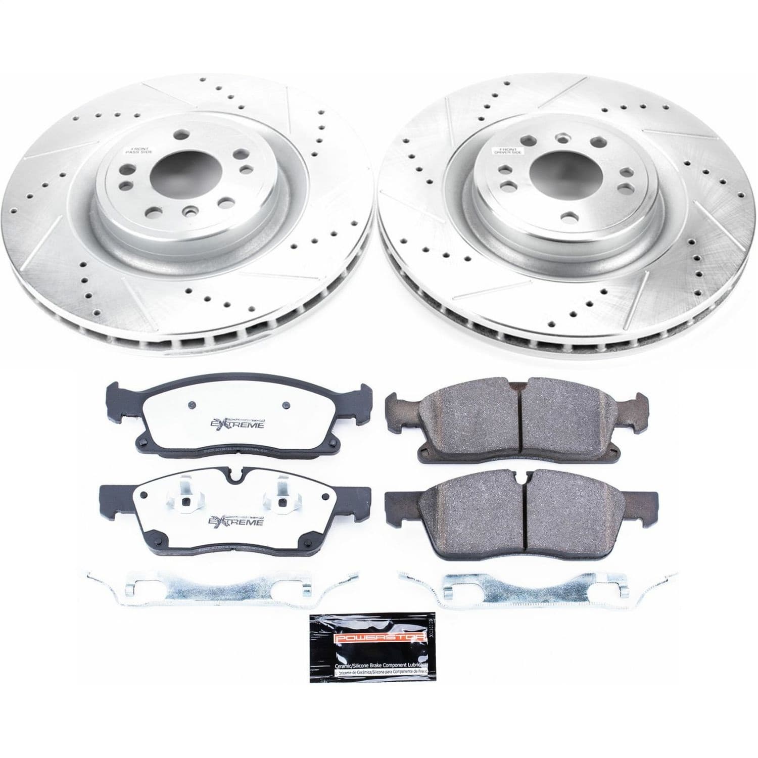 Power Stop - K6883-36 - Front - Disc Brake Pad and Rotor Kit image 1