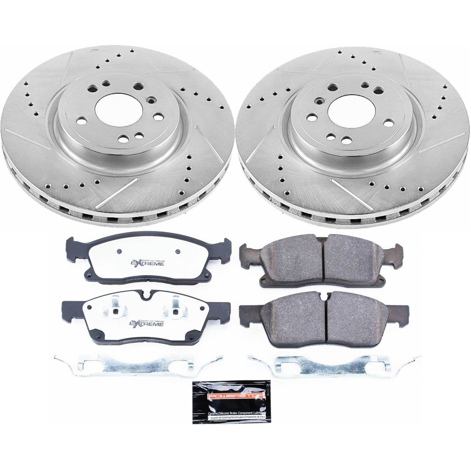 Power Stop - K6897-36 - Front - Disc Brake Pad and Rotor Kit image 1