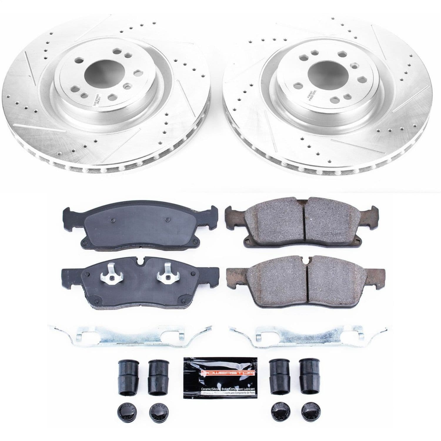 Power Stop - K6903 - Front - Disc Brake Pad and Rotor Kit image 1