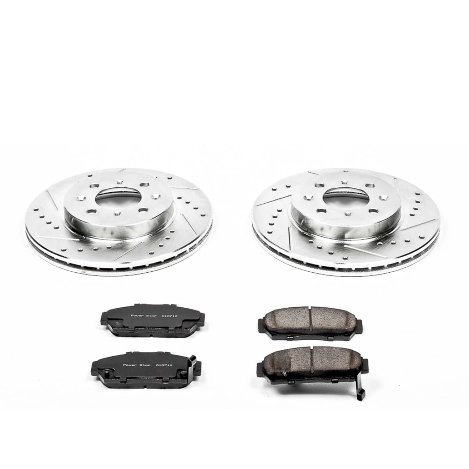 Power Stop - K692 - Front - Disc Brake Pad and Rotor Kit image 1