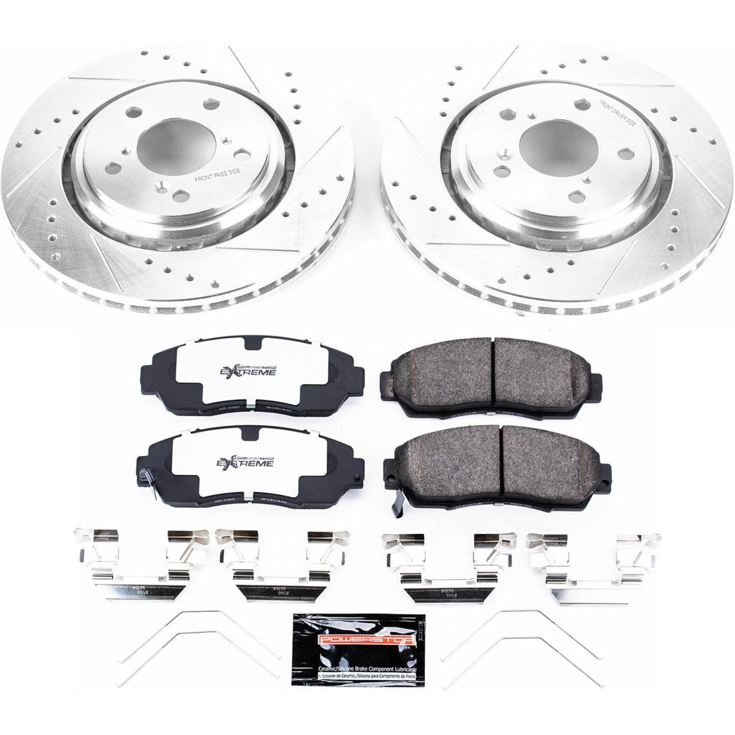 Power Stop - K6959-26 - Front - Disc Brake Pad and Rotor Kit image 1
