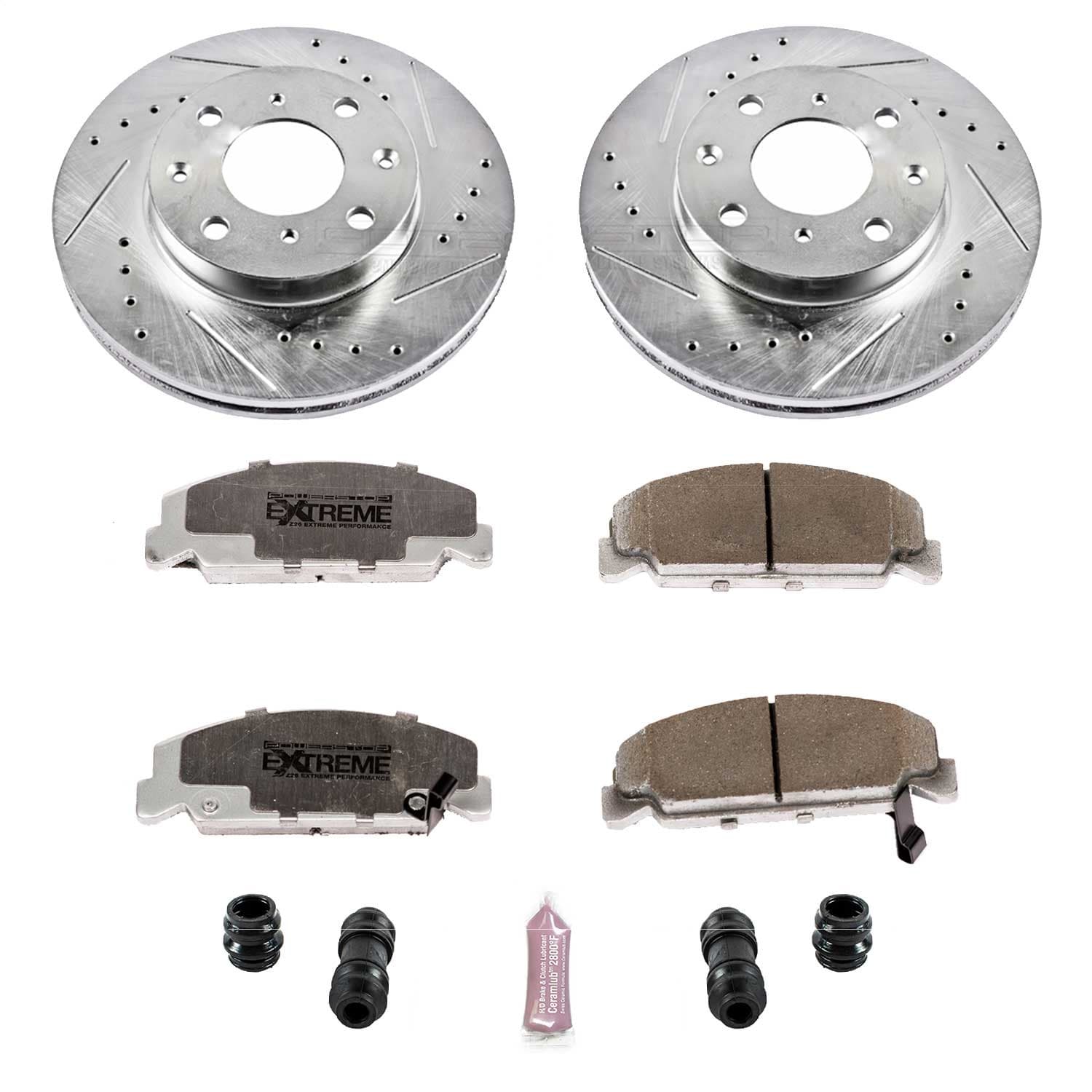 Power Stop - K699-26 - Front - Disc Brake Pad and Rotor Kit image 1