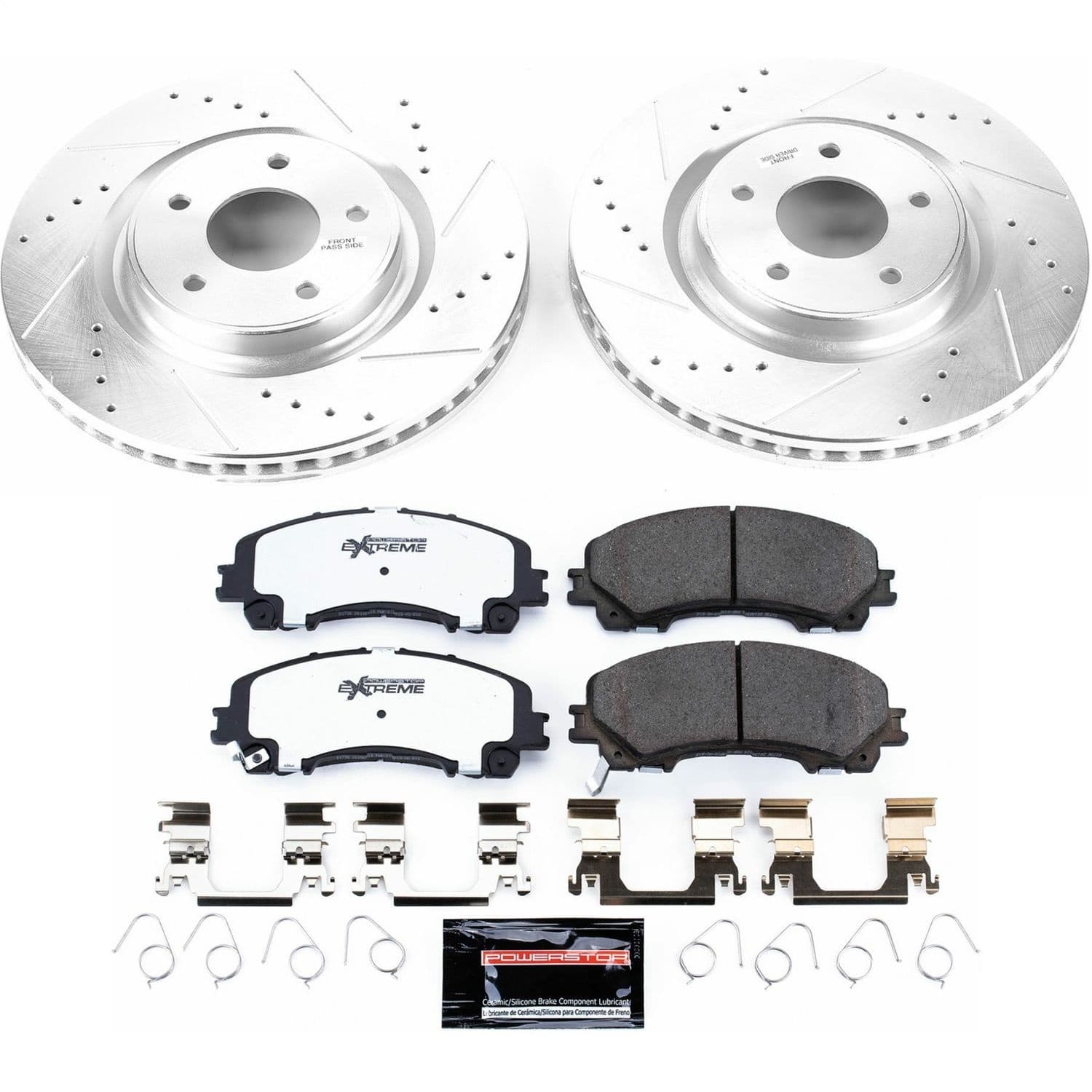 Power Stop - K7034-26 - Front - Disc Brake Pad and Rotor Kit image 1