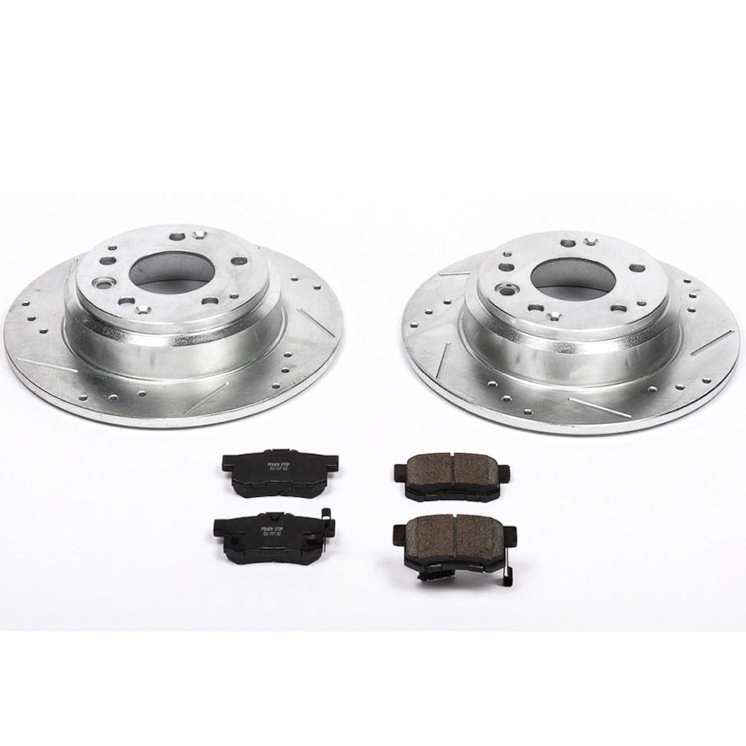 Power Stop - K709 - Rear - Disc Brake Pad and Rotor Kit image 1