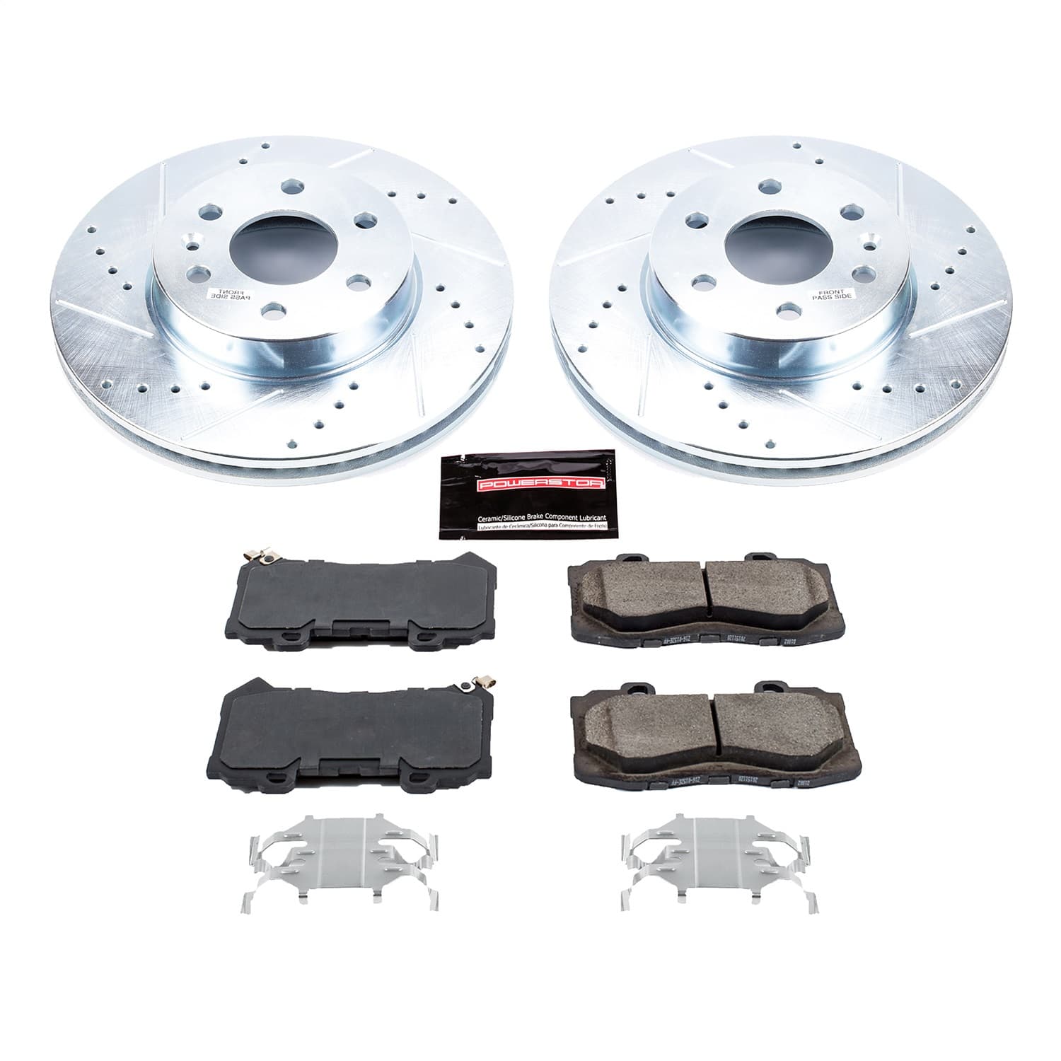 Power Stop - K7126 - Front - Disc Brake Pad and Rotor Kit image 1
