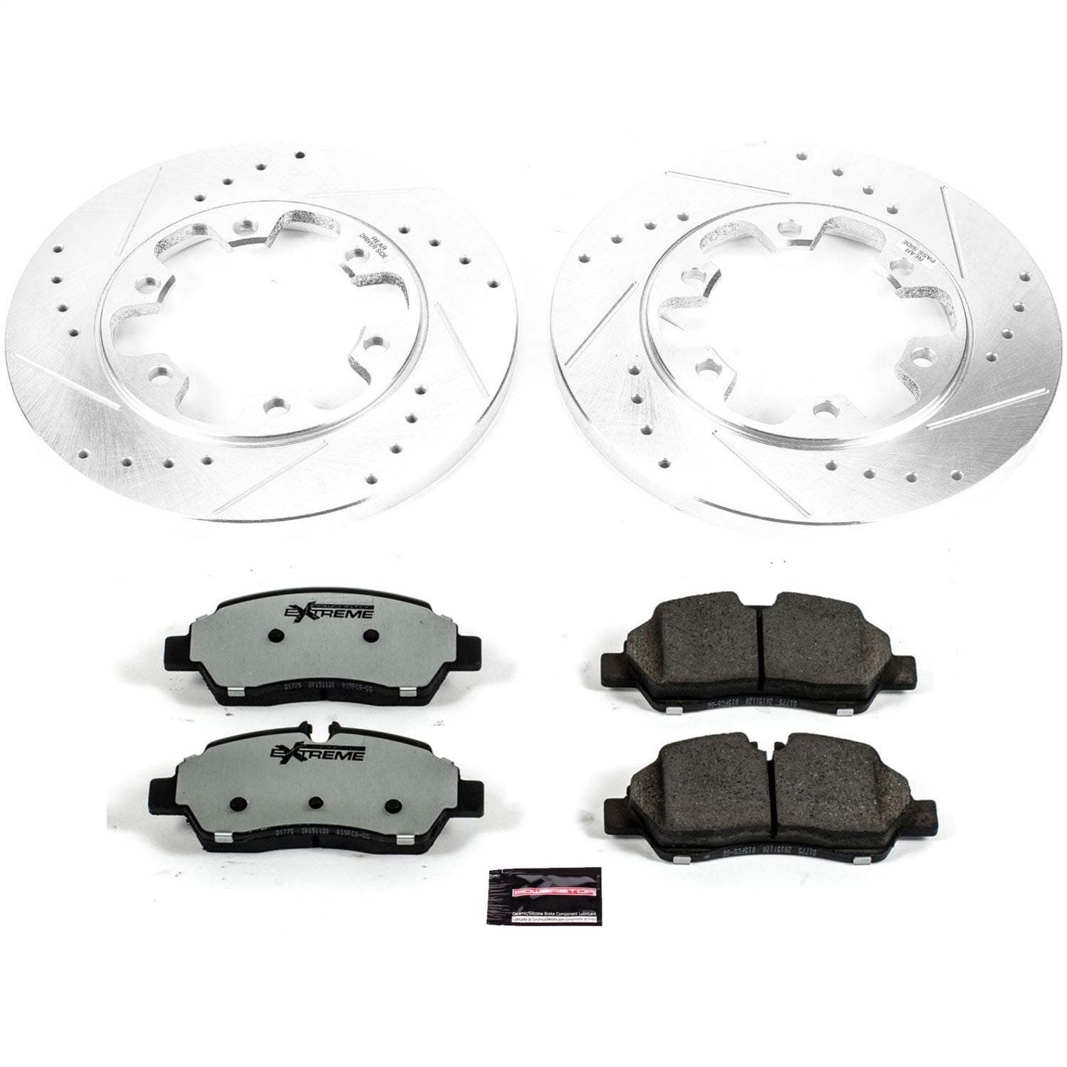 Power Stop - K7149-36 - Rear - Disc Brake Pad and Rotor Kit image 1
