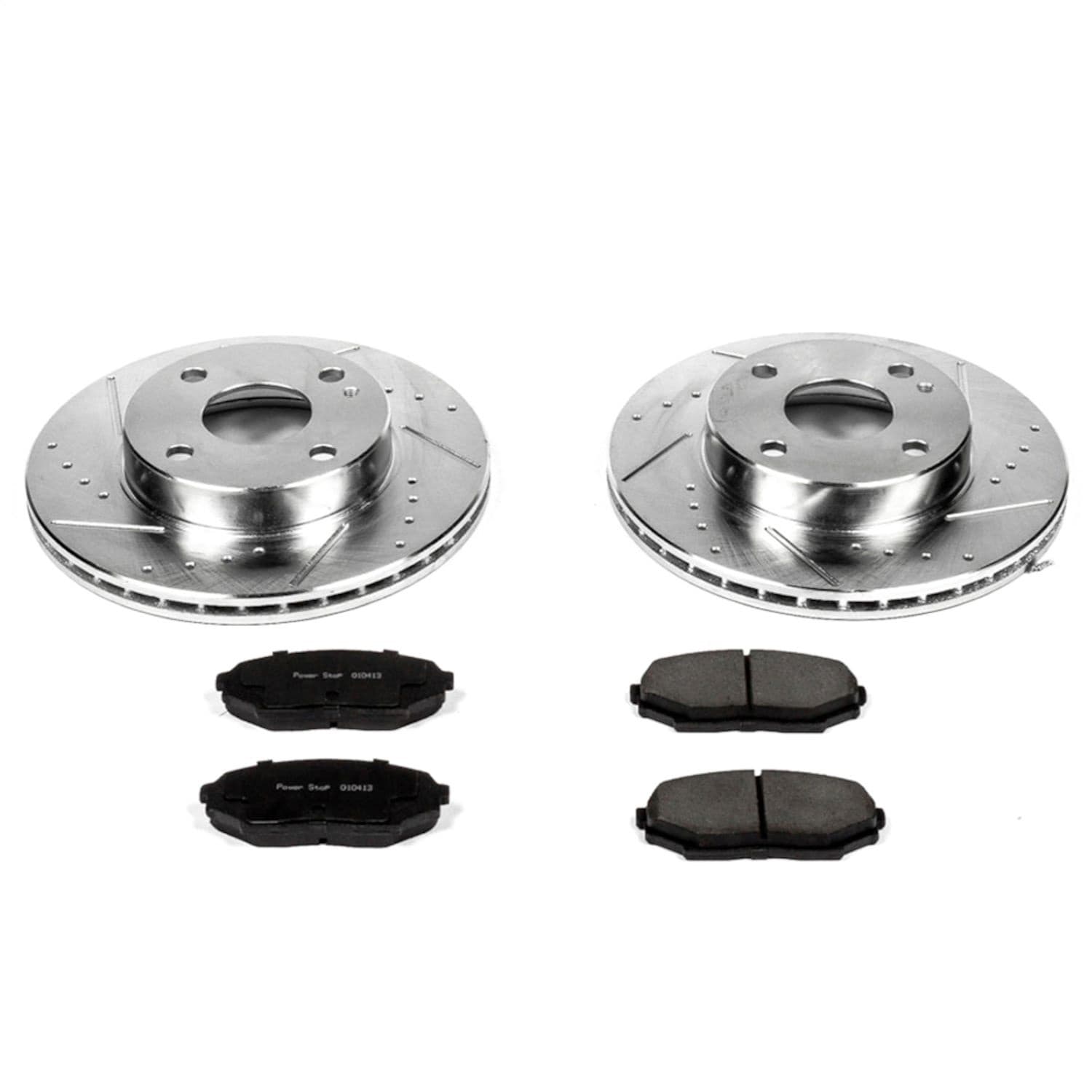 Power Stop - K717 - Front - Disc Brake Pad and Rotor Kit image 1