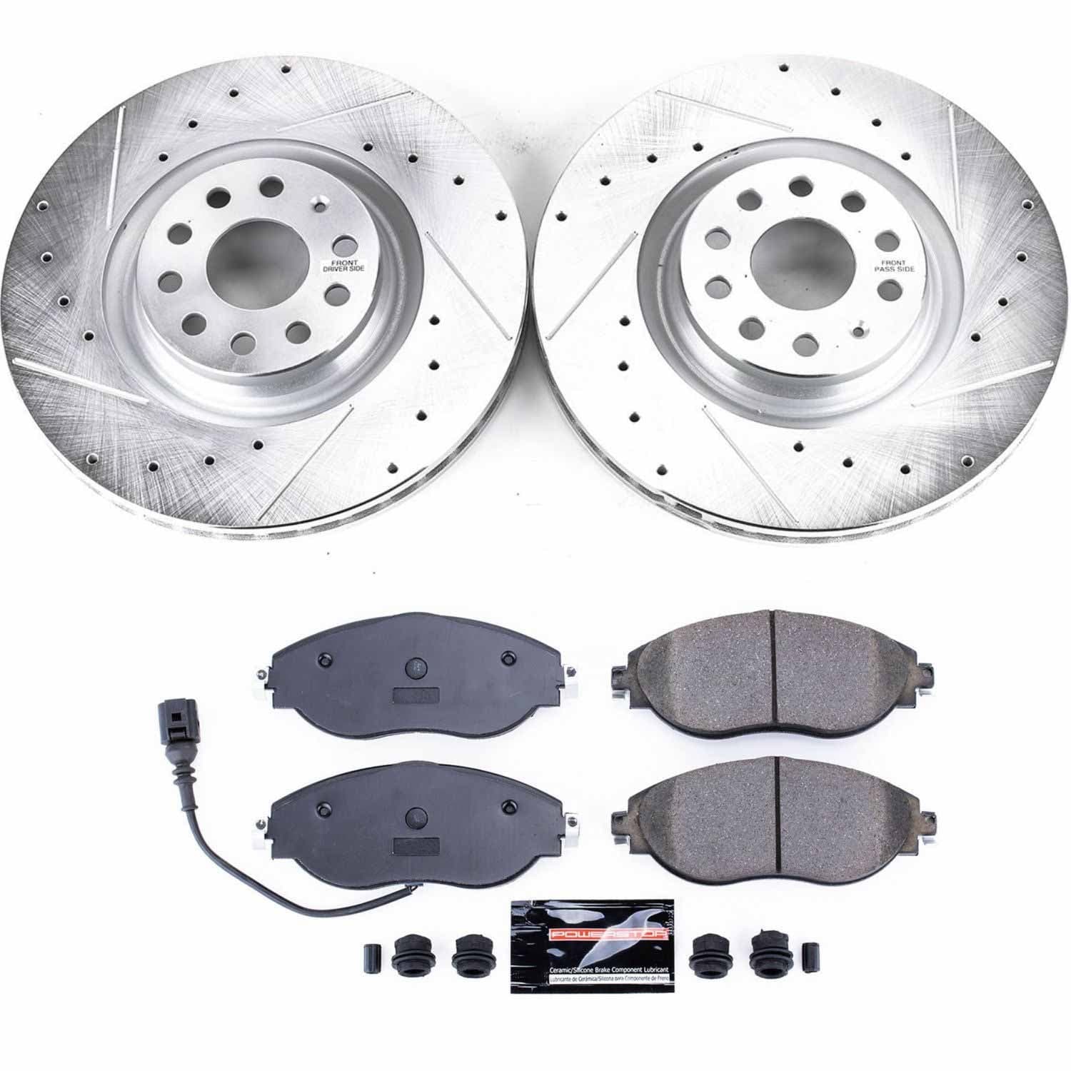 Power Stop - K7175 - Front - Disc Brake Pad and Rotor Kit image 1