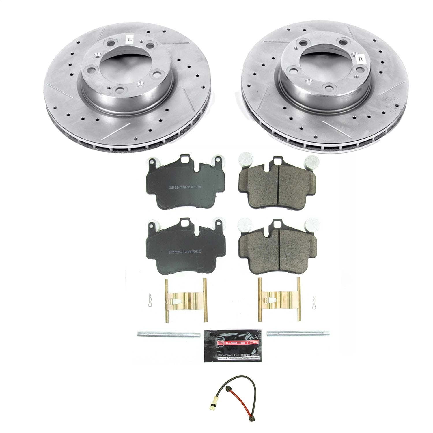 Power Stop - K7194 - Front - Disc Brake Pad and Rotor Kit image 1
