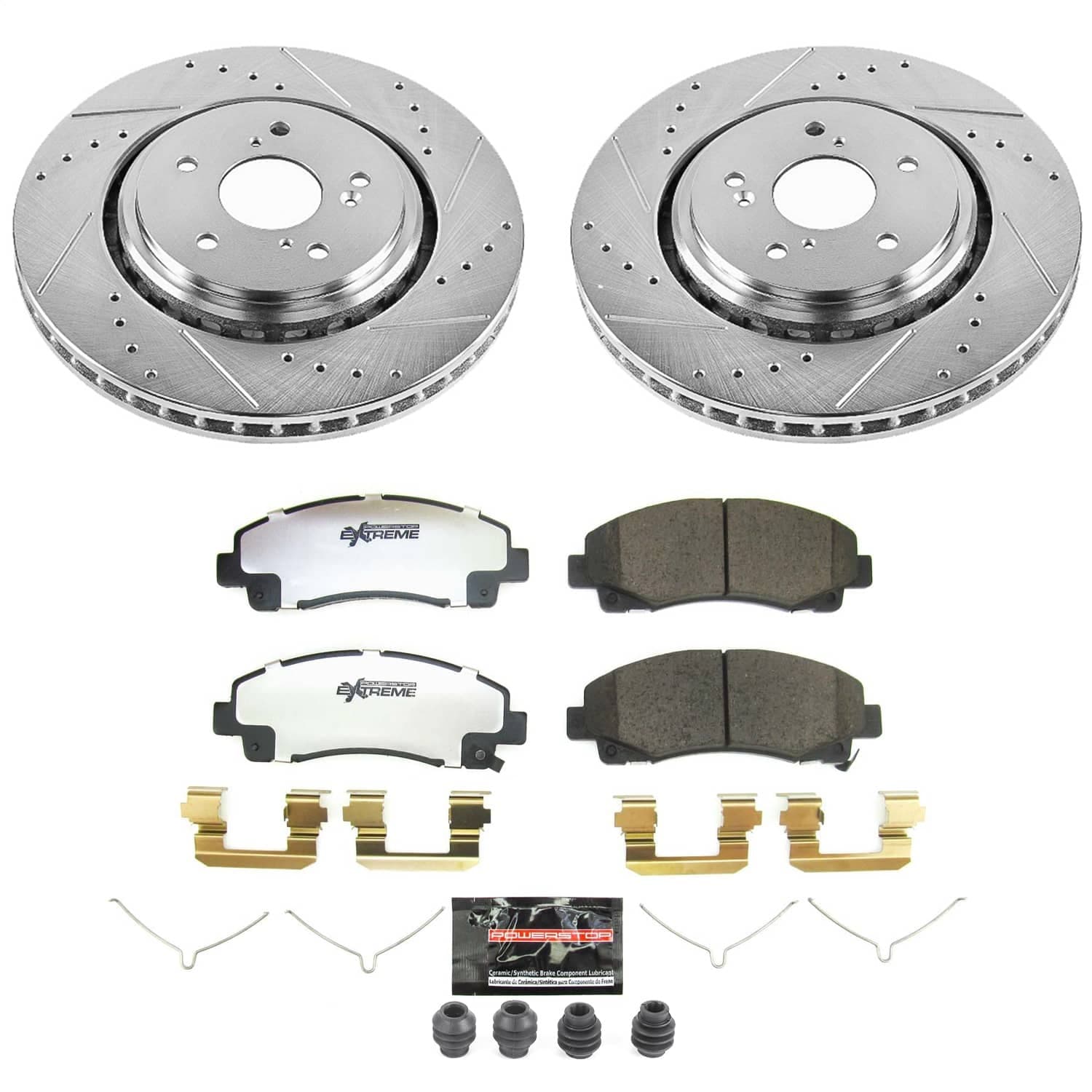 Power Stop - K7214-26 - Front - Disc Brake Pad and Rotor Kit image 1