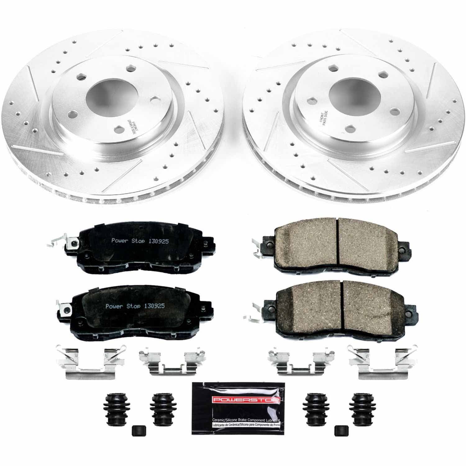Power Stop - K7215 - Front - Disc Brake Pad and Rotor Kit image 1