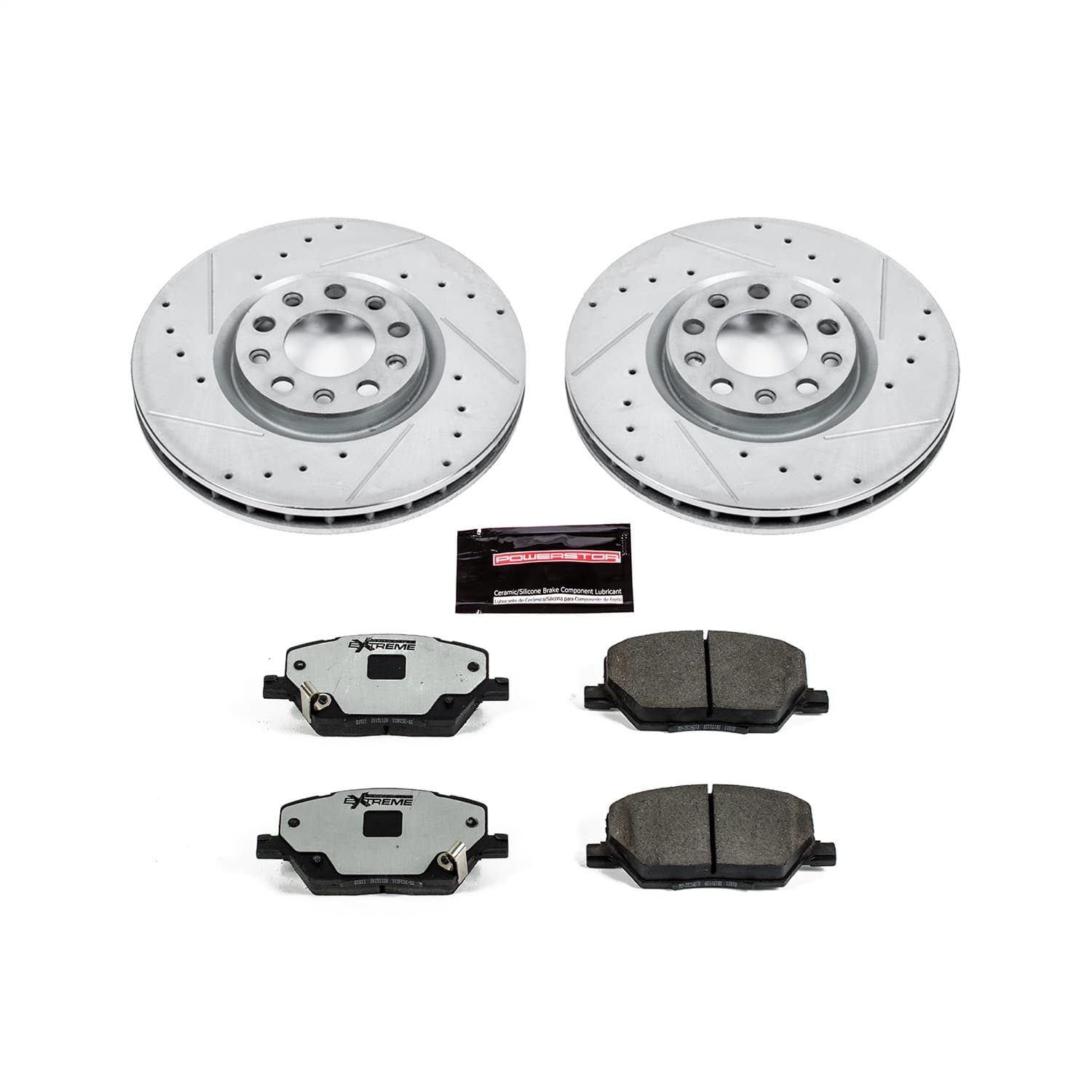 Power Stop - K7299-36 - Front - Disc Brake Pad and Rotor Kit image 1