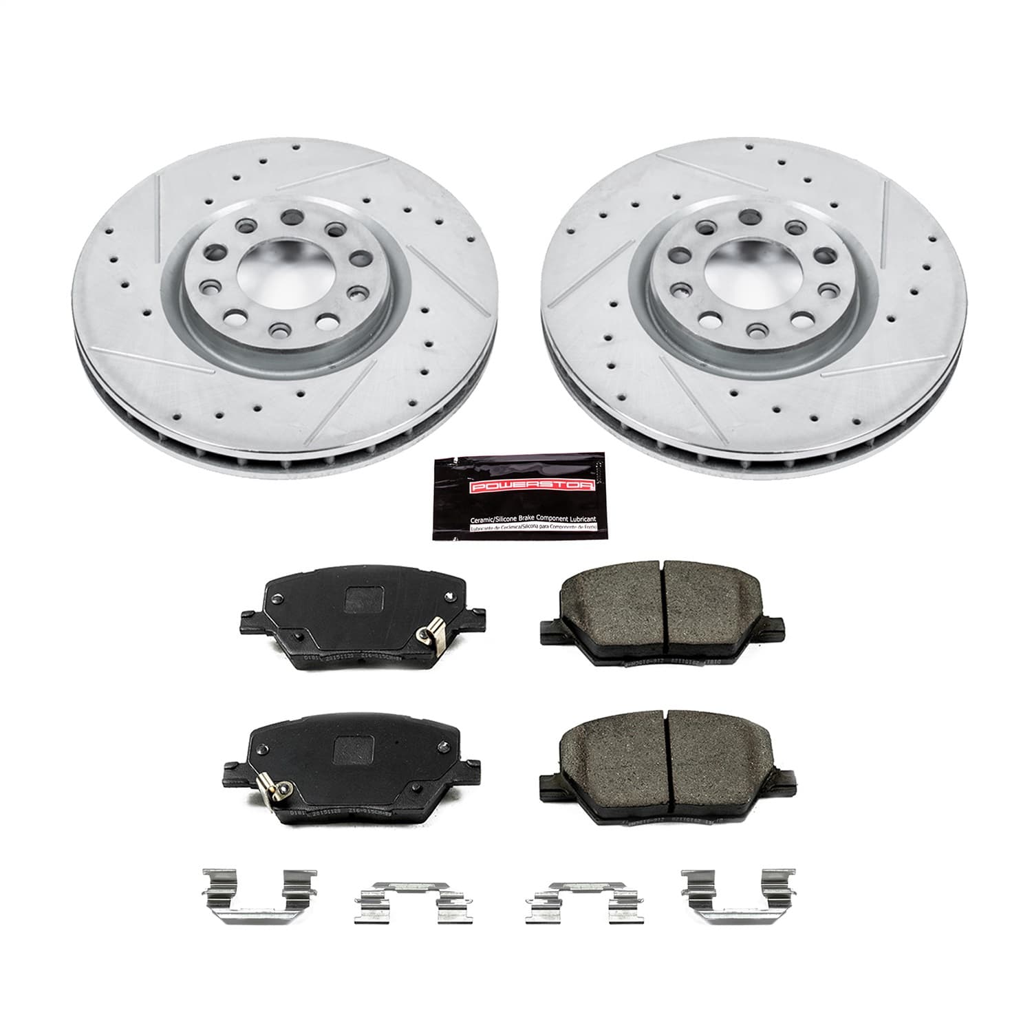 Power Stop - K7299 - Front - Disc Brake Pad and Rotor Kit image 1